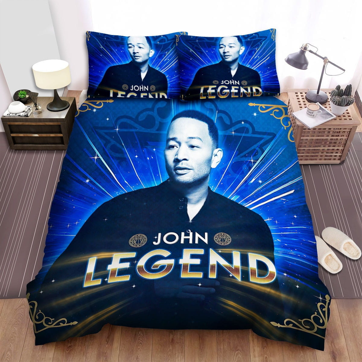 John Legend Nola 17 Bedding Sets Duvet Cover, Flatsheet, Pillowcase For Your Lover