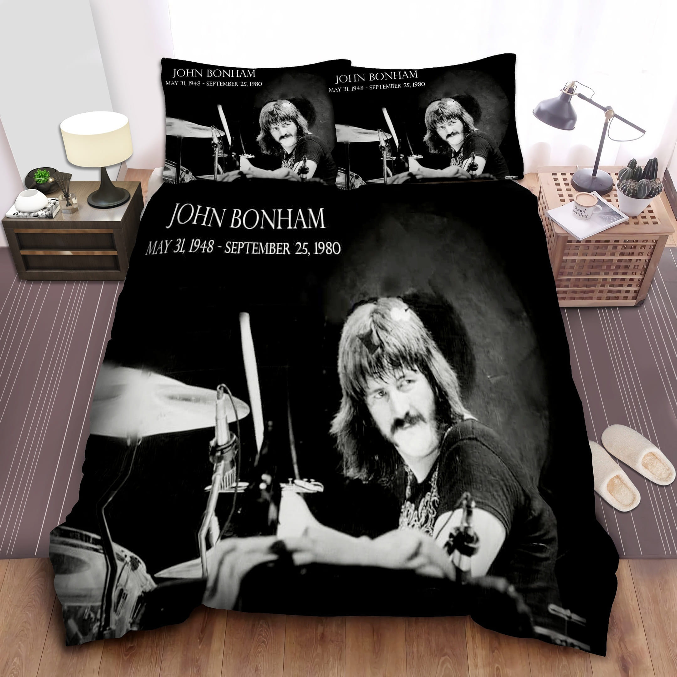 John Bonham Bedding Sets Duvet Cover, Flatsheet, Pillowcase For Your Lover