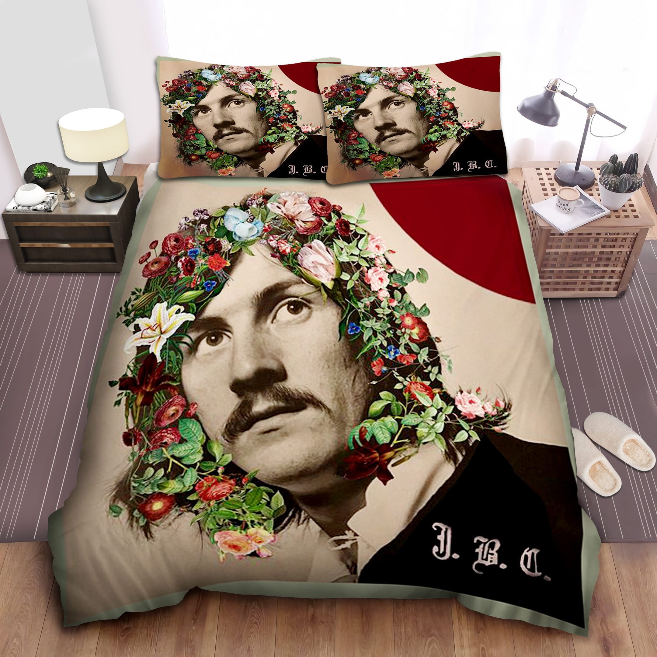 John Bonham Decorative Bedding Sets with Duvet Cover, Flatsheet, Pillowcases