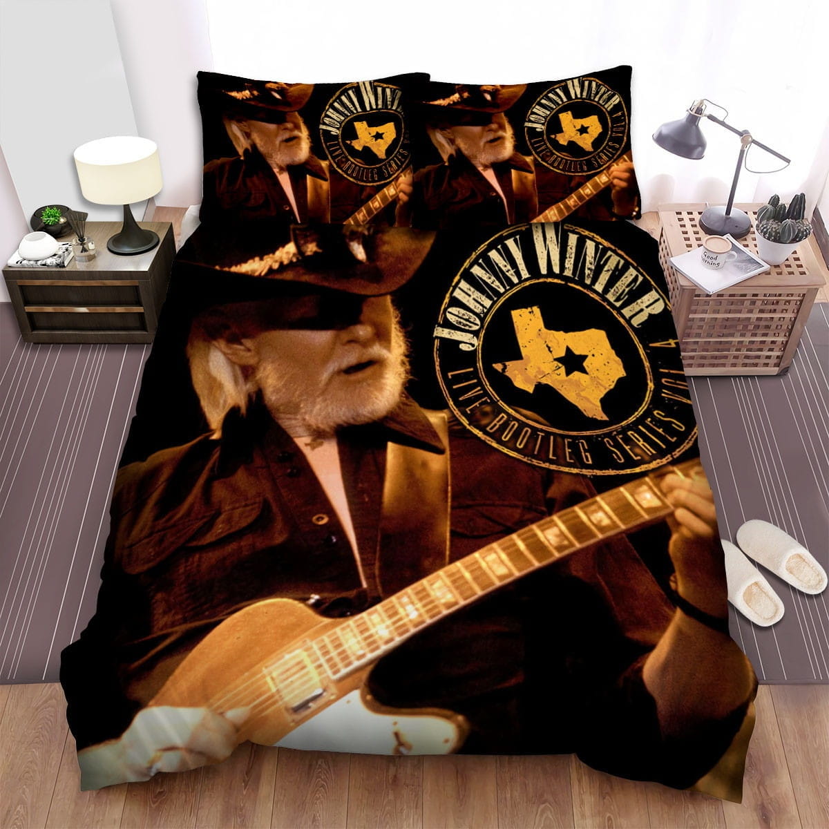 Johnny Winter Step Back Bedding Sets Duvet Cover, Flatsheet, Pillowcases For Every Bedroom