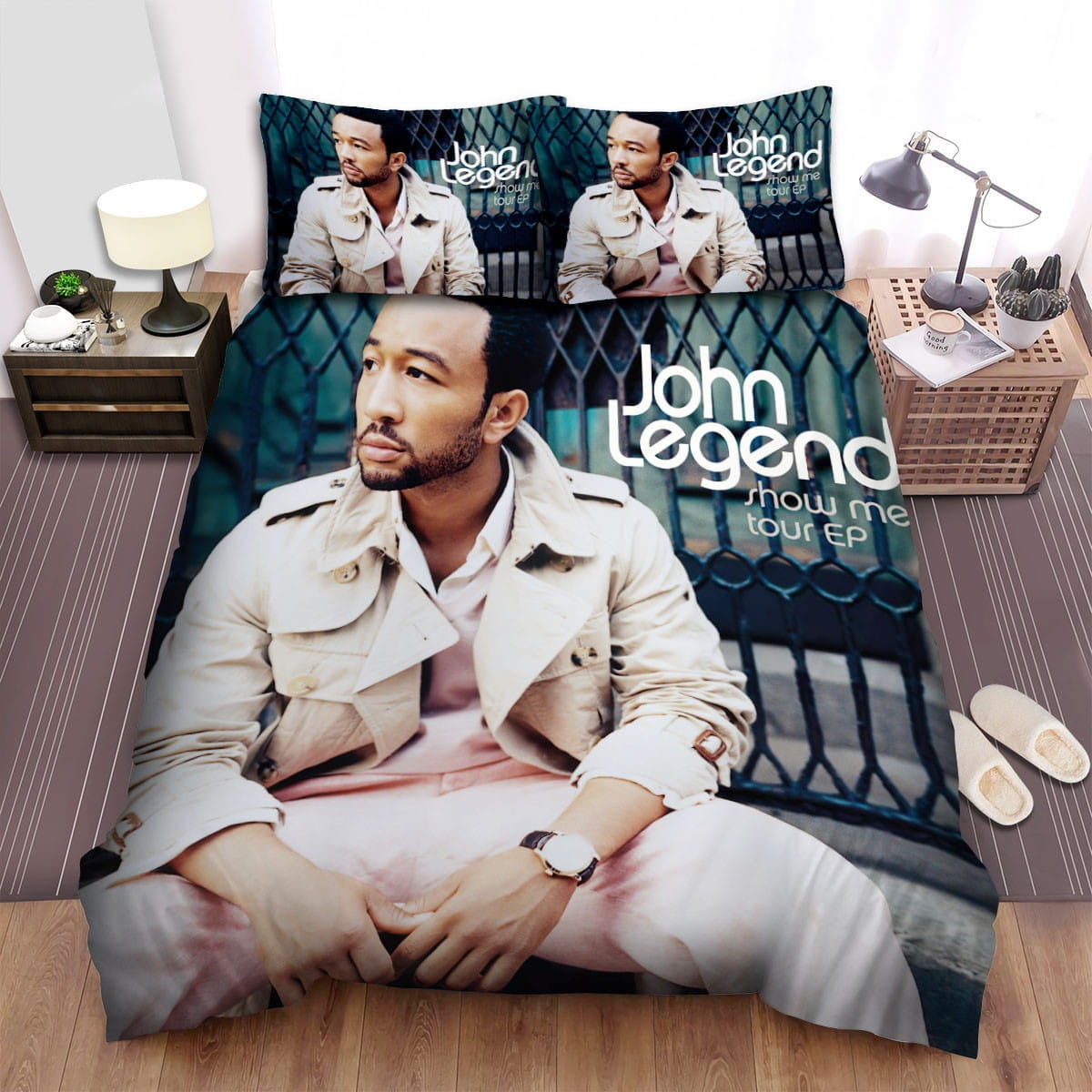 John Legend Show Me Bedding Sets, Flatsheet Gift For Wife, Husband, Besties