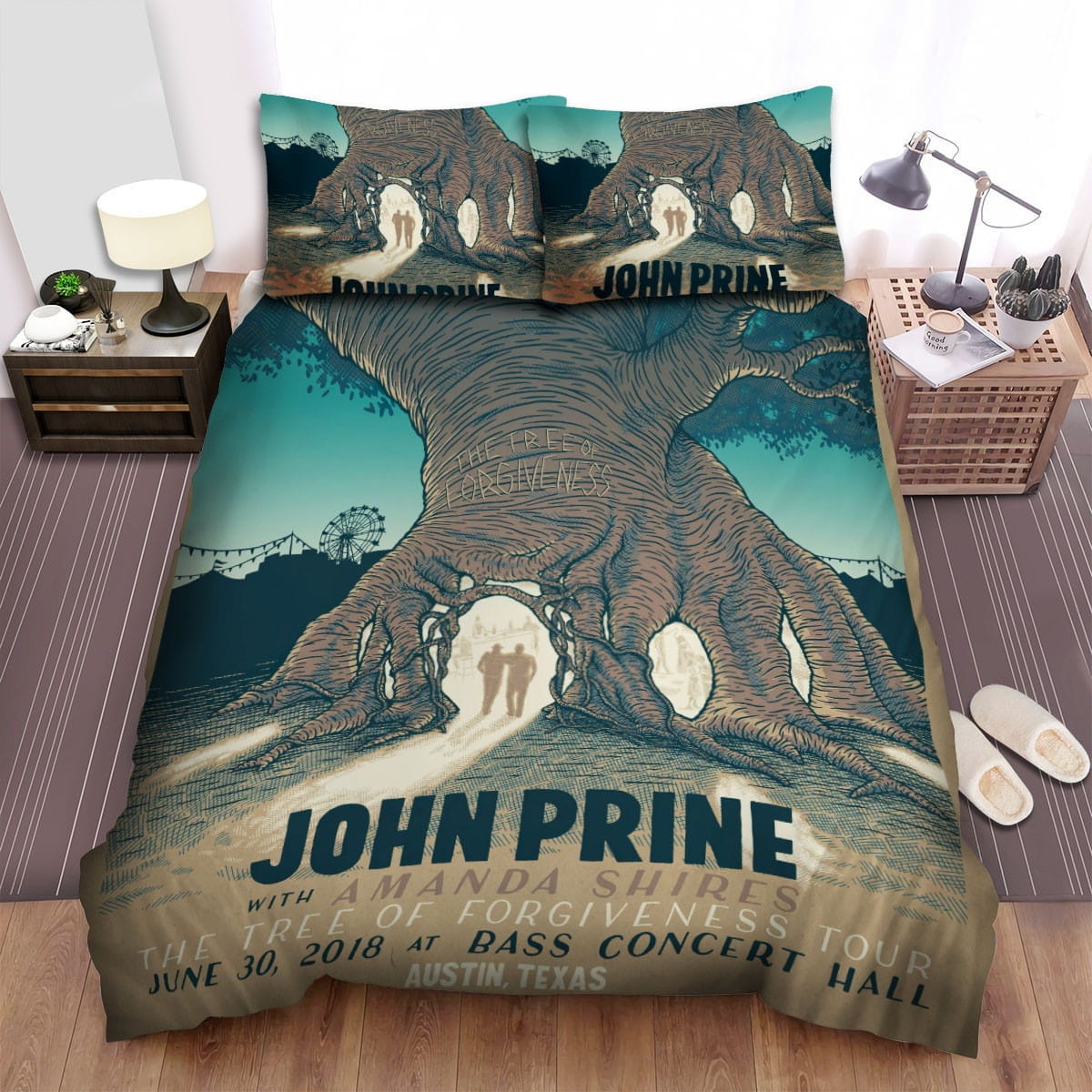 John Prine Poster Art 6 Bedding Sets, Flatsheet Gift For Wife, Husband, Besties
