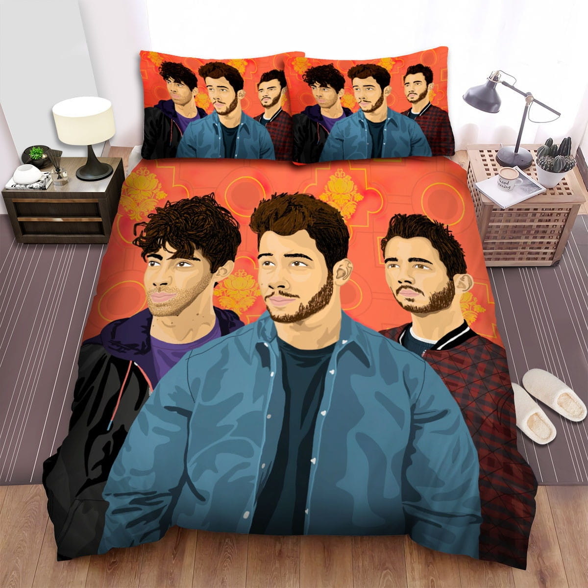 Jonas Brothers Bedding Sets Duvet Cover, Flatsheet, Pillowcases For Every Bedroom