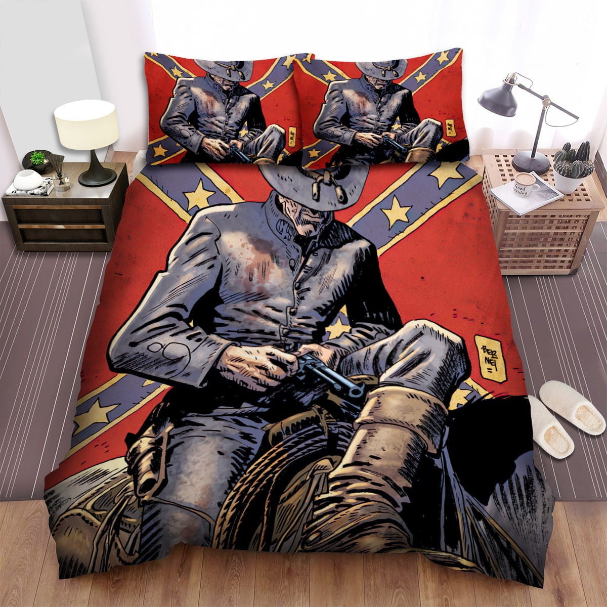 Jonah Hex Same Gun Bedding Sets Duvet Cover, Flatsheet, Pillowcases Perfect Gift For Fans