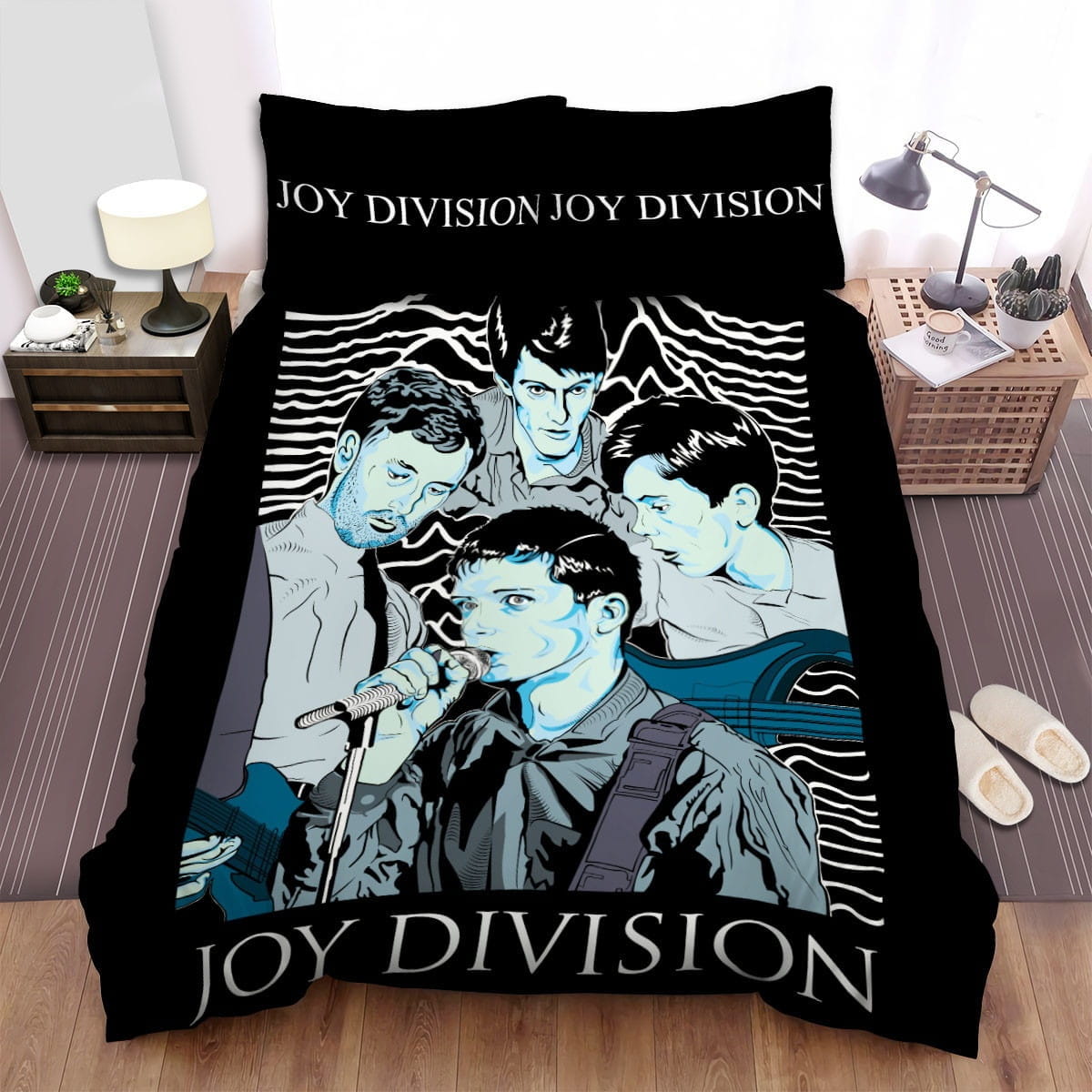 Joy Division Poster Bedding Sets Duvet Cover, Flatsheet, Pillowcase For Your Lover