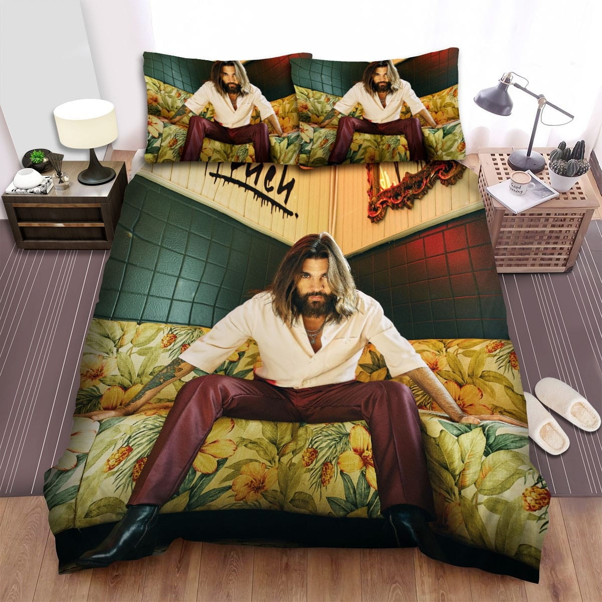 Juanes Bedding Sets, Flatsheet Gift For Wife, Husband, Besties
