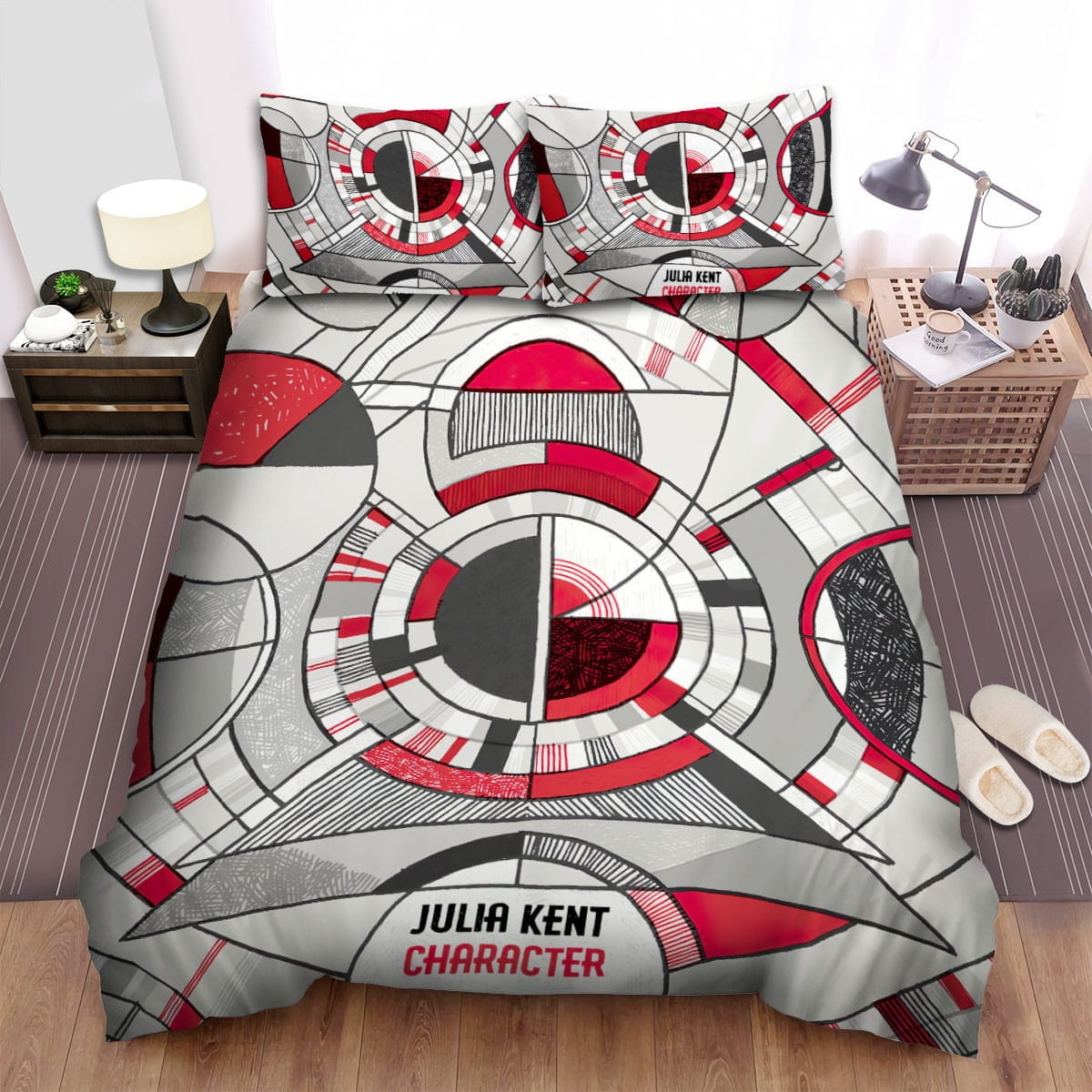 Julia Kent Character Bedding Sets, Flatsheet Gift For Christmas, Thanksgiving, Halloween