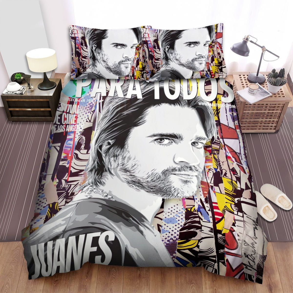 Juanes Para Todos Bedding Sets Duvet Cover, Flatsheet, Pillowcases For Every Bedroom