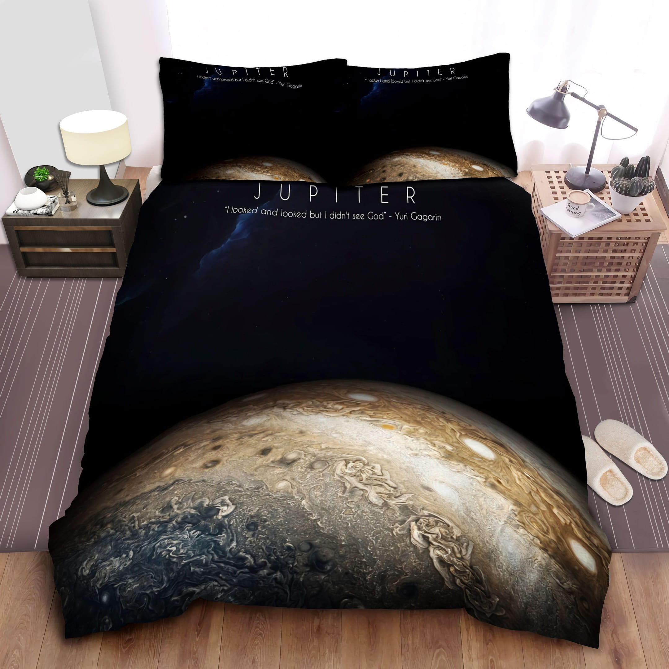 Jupiter Bedding Sets Duvet Cover, Flatsheet, Pillowcases Perfect Gift For Fans