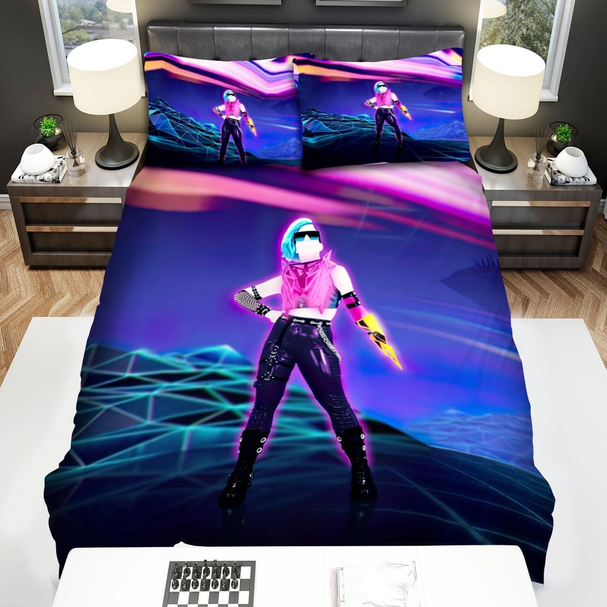 Just Dance Concept Bedding Set, Gift For Christmas, Birthday, Thanksgiving