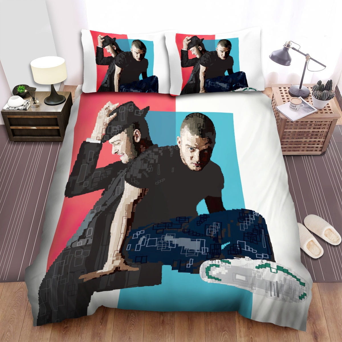 Justin Timberlake Bedding Sets Duvet Cover, Flatsheet, Pillowcases Perfect Gift For Fans