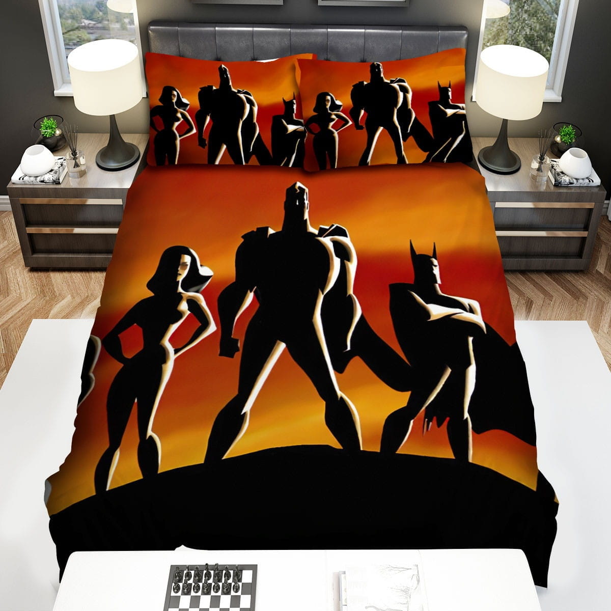 Justice League Portrait Bedding Sets Duvet Cover, Flatsheet, Pillowcases For Every Bedroom