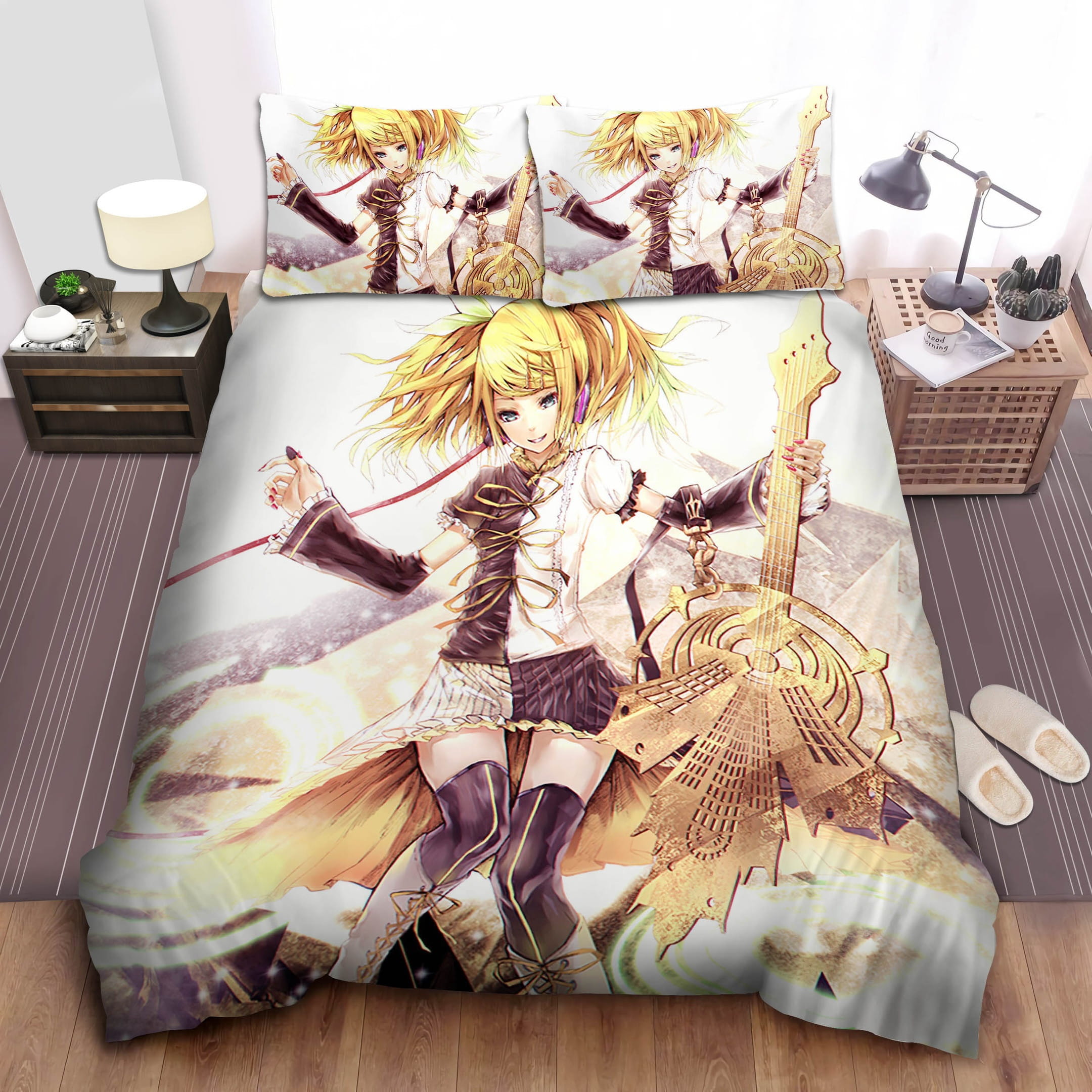 Kagamine Rin Meltdown Bedding Sets Duvet Cover, Flatsheet, Pillowcases For Every Bedroom
