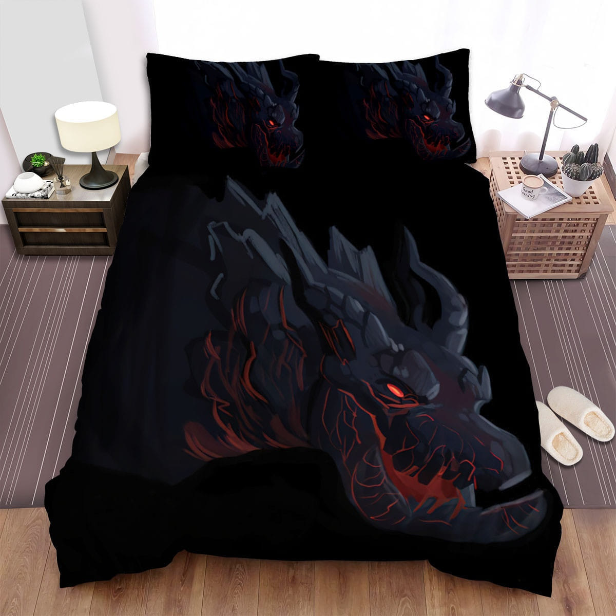Kaijudo Kaijugolem Decorative Bedding Sets with Duvet Cover, Flatsheet, Pillowcases