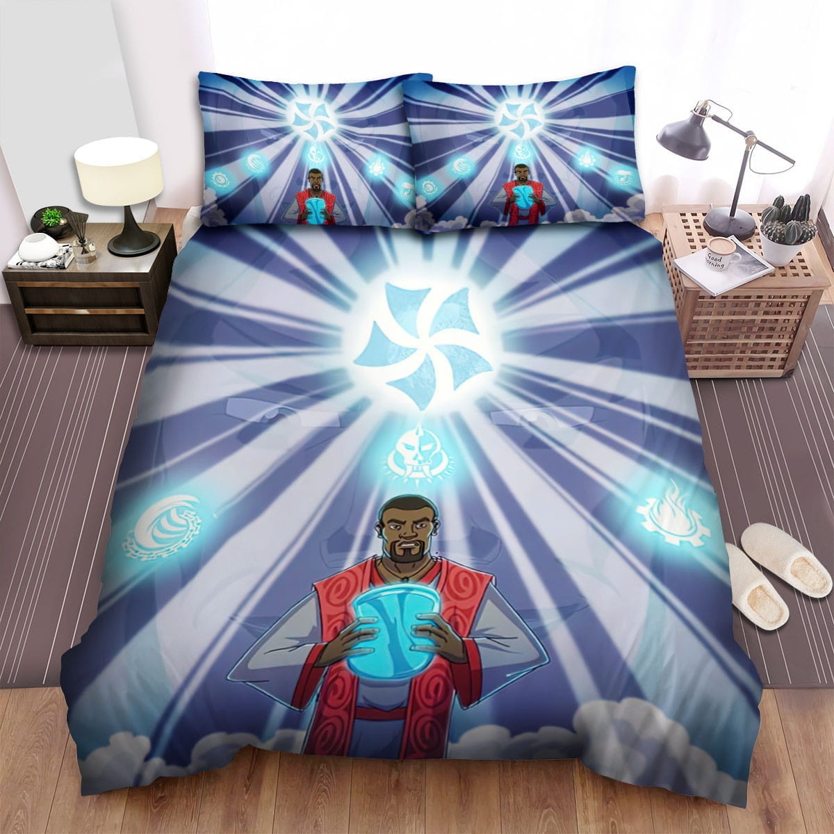 Kaijudo Victory Final Bedding Sets, Flatsheet Gift For Christmas, Thanksgiving, Halloween