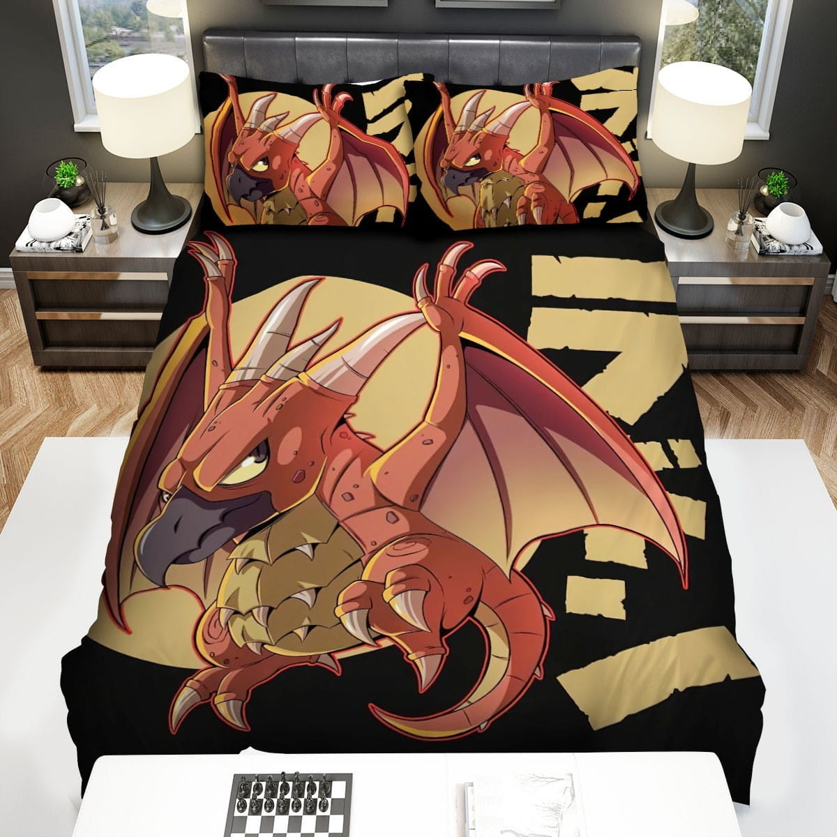 Kaijudo The Dragon Bedding Sets Duvet Cover, Flatsheet, Pillowcases For Every Bedroom