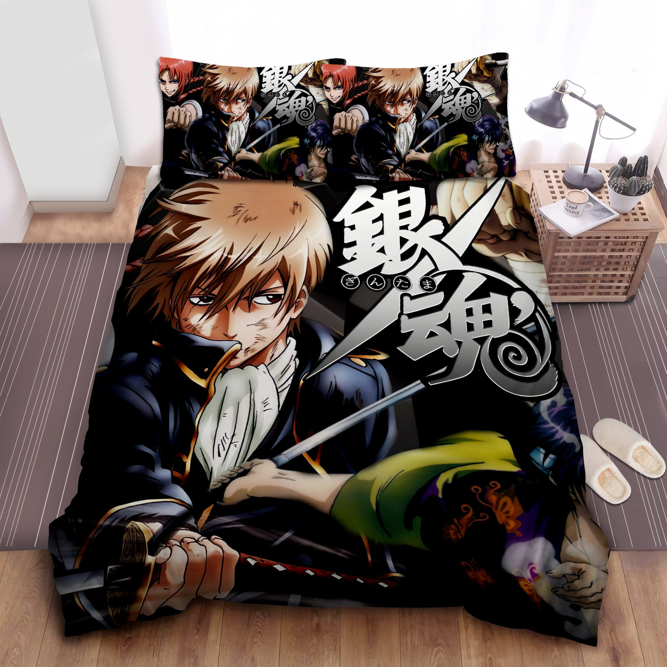 Kamui Punching Bedding Sets, Flatsheet Gift For Christmas, Thanksgiving, Halloween