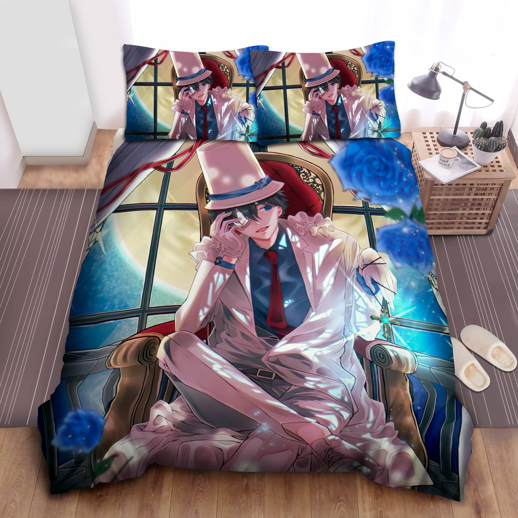Kaito Kid Bedding Sets Duvet Cover, Flatsheet, Pillowcase For Your Lover