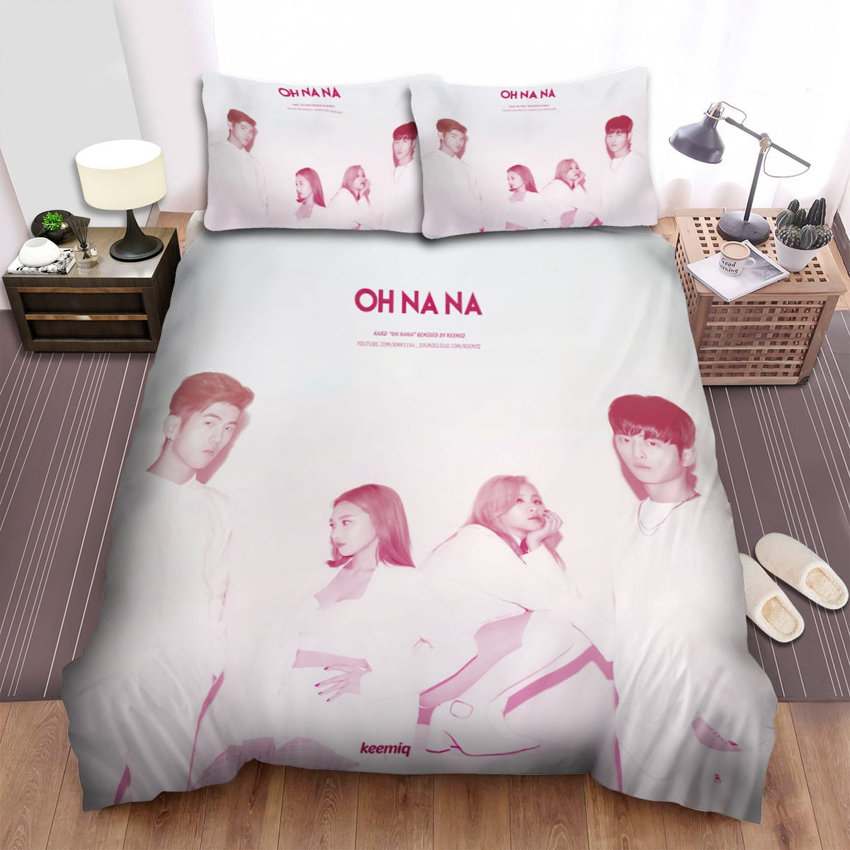 Kard Ohnana Wallpaper Bedding Sets Duvet Cover, Flatsheet, Pillowcases For Every Bedroom