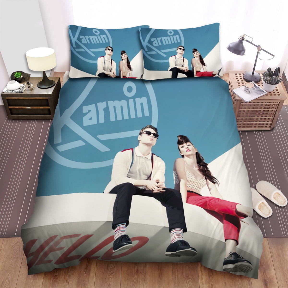 Karmin Hello Bedding Sets Duvet Cover, Flatsheet, Pillowcases For Every Bedroom