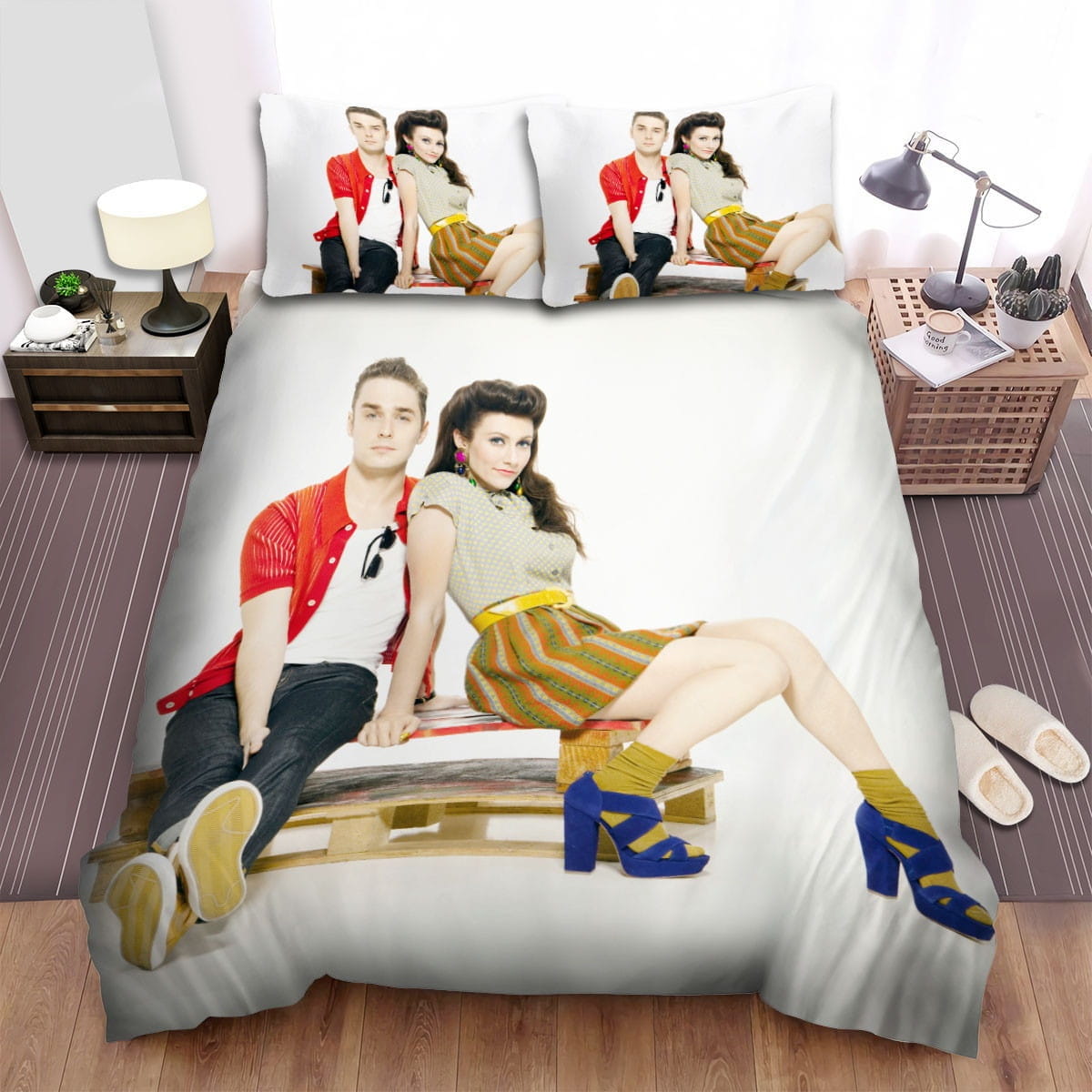 Karmin Cool Photo Members Bedding Set, Gift For Christmas, Birthday, Thanksgiving