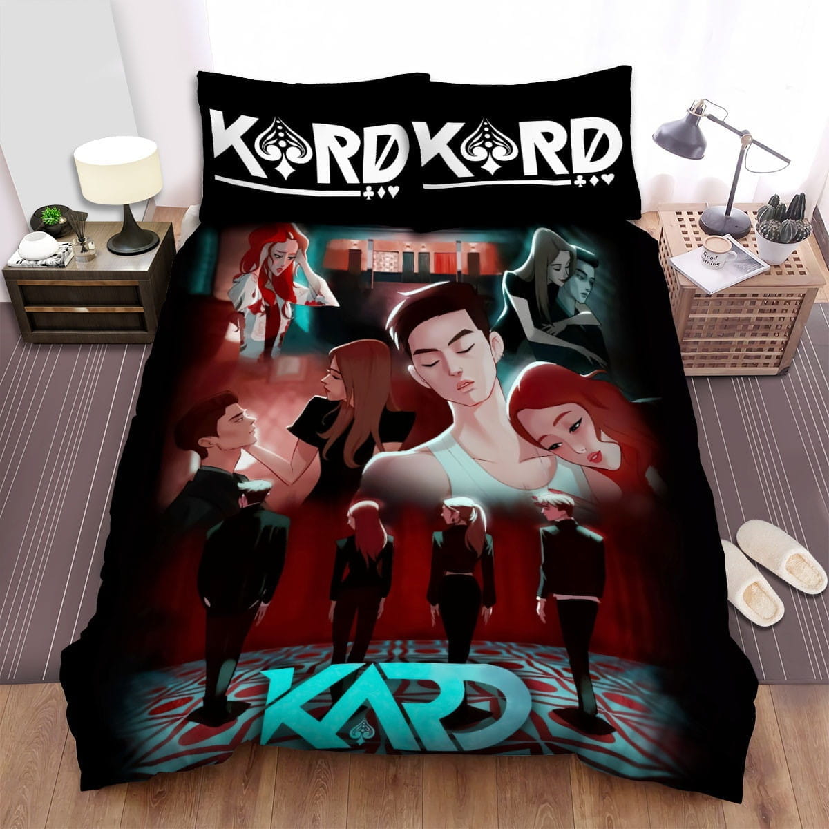 Kard Art Bedding Sets, Flatsheet Gift For Wife, Husband, Besties