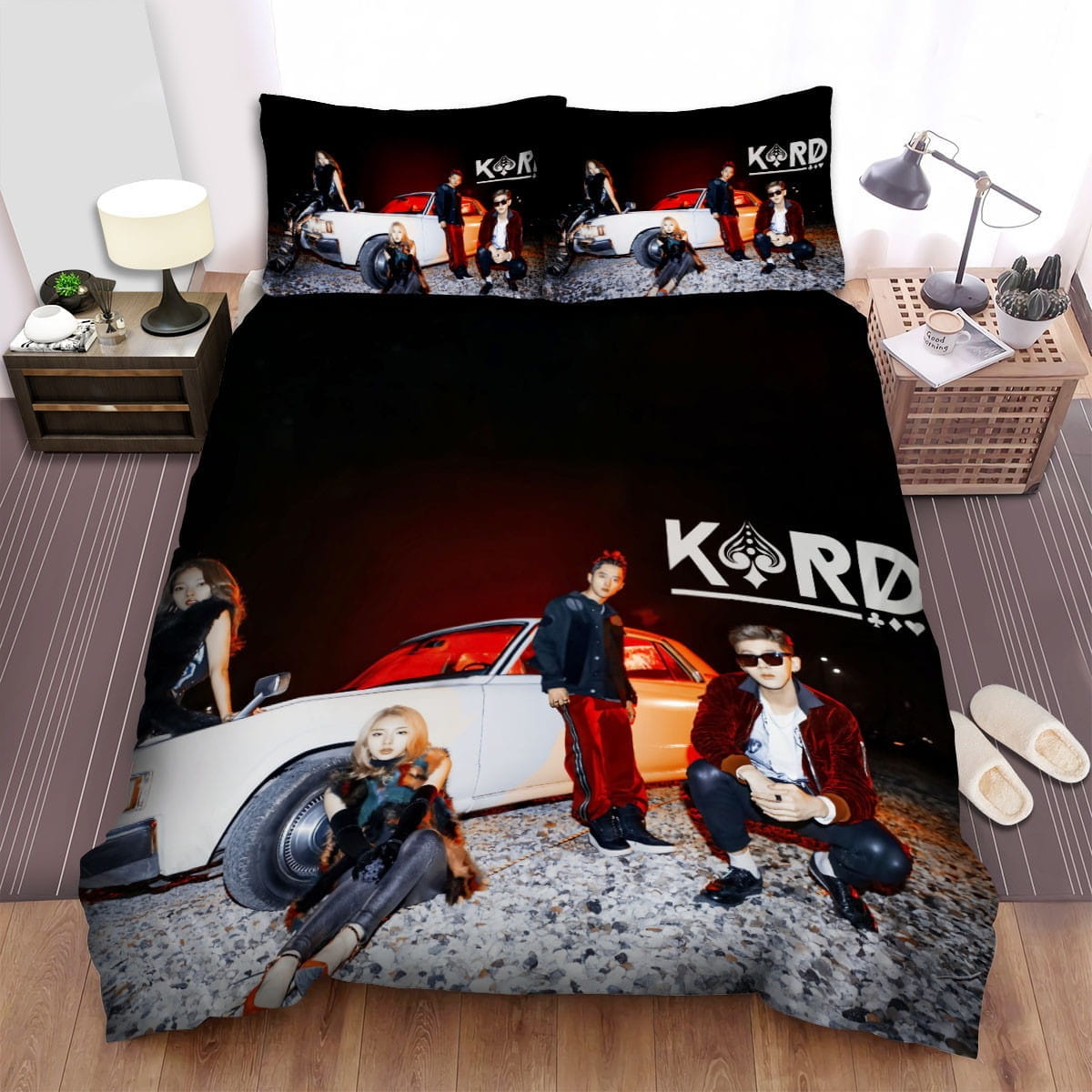 Kard Ohnana Photoshoot Bedding Set, Gift For Christmas, Birthday, Thanksgiving