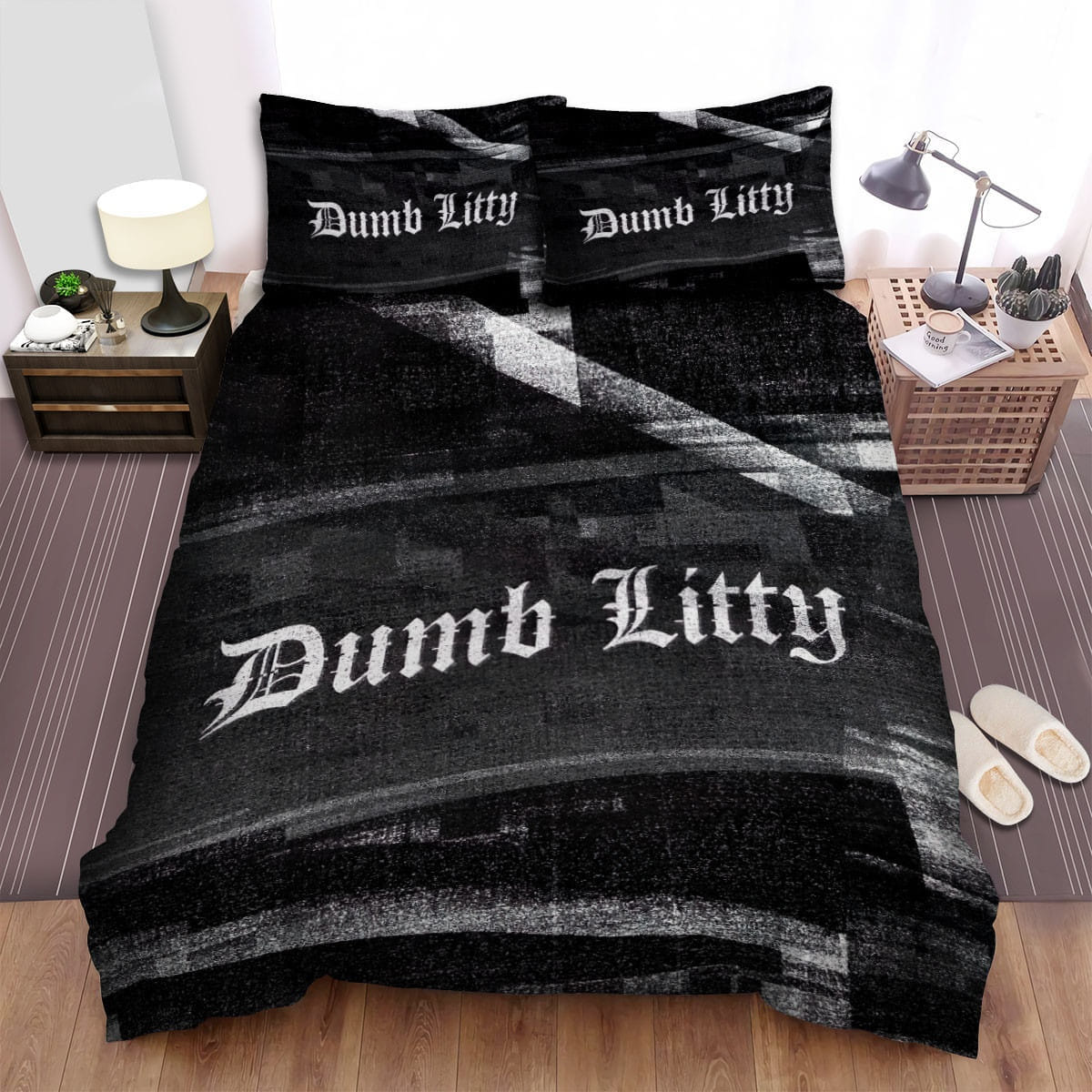 Kard Dumb Litty Bedding Sets Duvet Cover, Flatsheet, Pillowcase For Your Lover