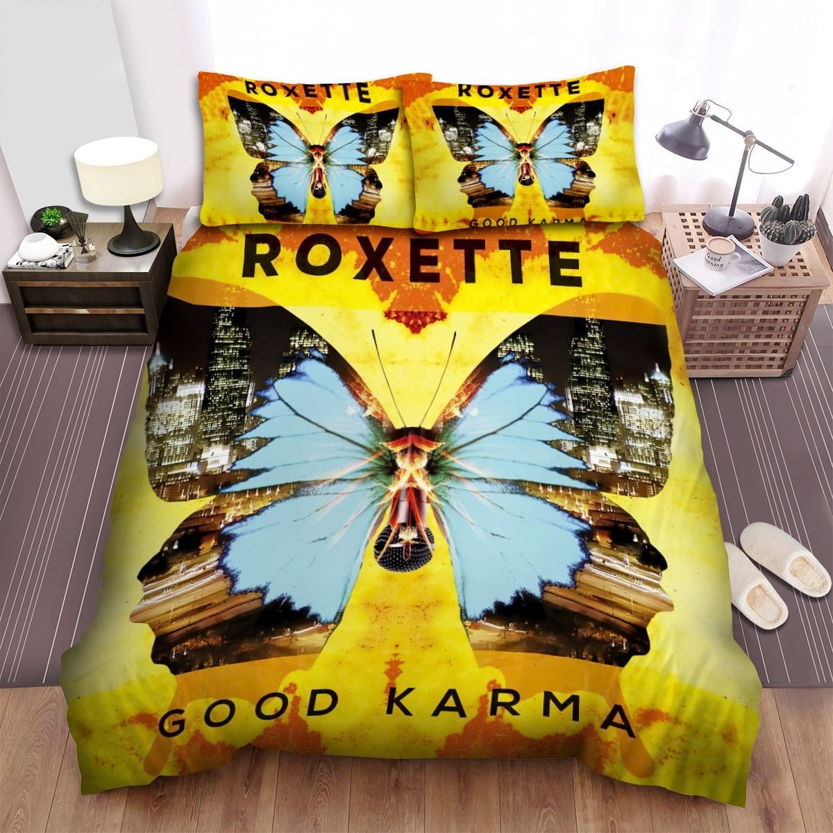 Karma Roxette Bedding Set, Gift For Christmas, Birthday, Thanksgiving