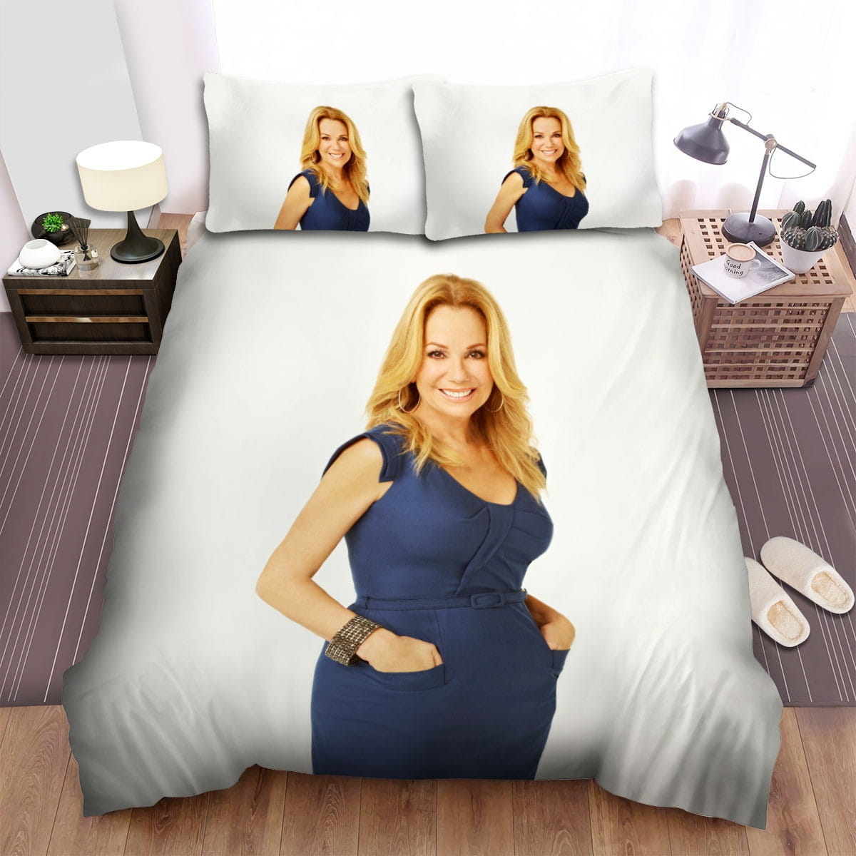 Kathie Lee Gifford Bedding Sets Duvet Cover, Flatsheet, Pillowcases Perfect Gift For Fans