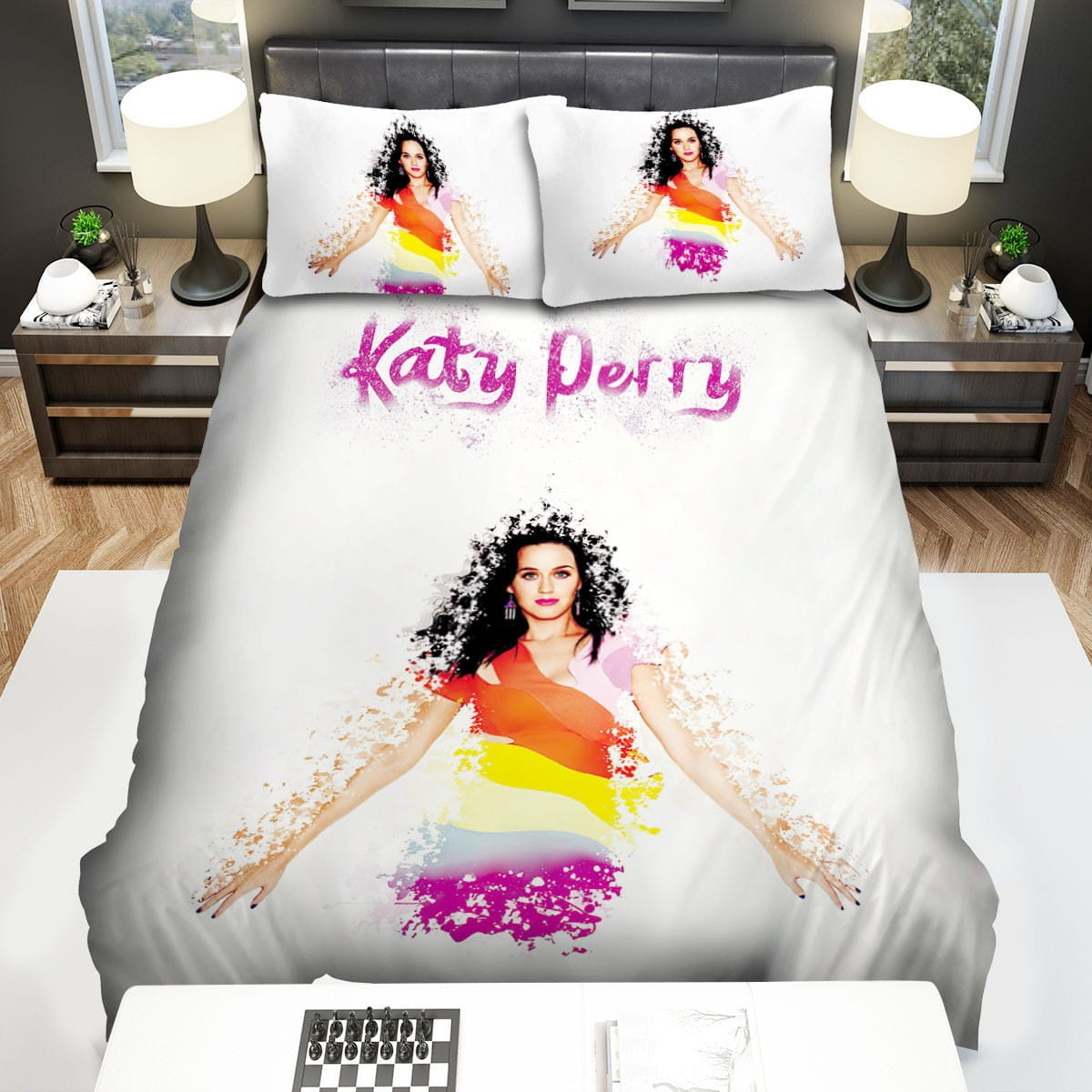 Katy Perry Bedding Set, Gift For Christmas, Birthday, Thanksgiving