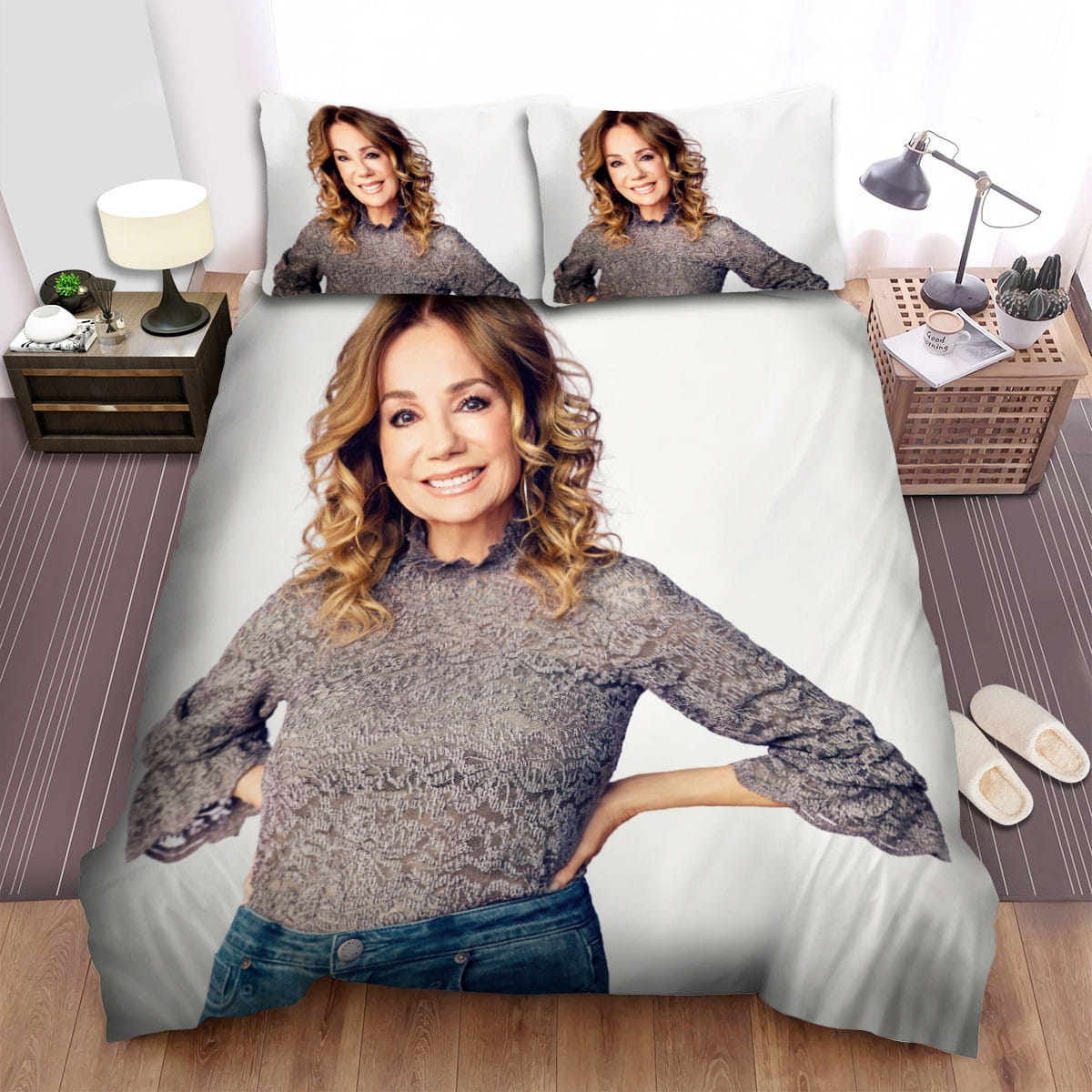Kathie Lee Gifford Bedding Set, Gift For Christmas, Birthday, Thanksgiving