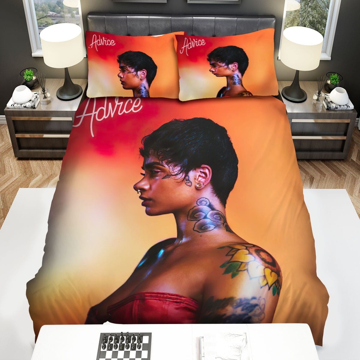 Kehlani Advice Album Cover Bedding Sets Duvet Cover, Flatsheet, Pillowcase For Your Lover