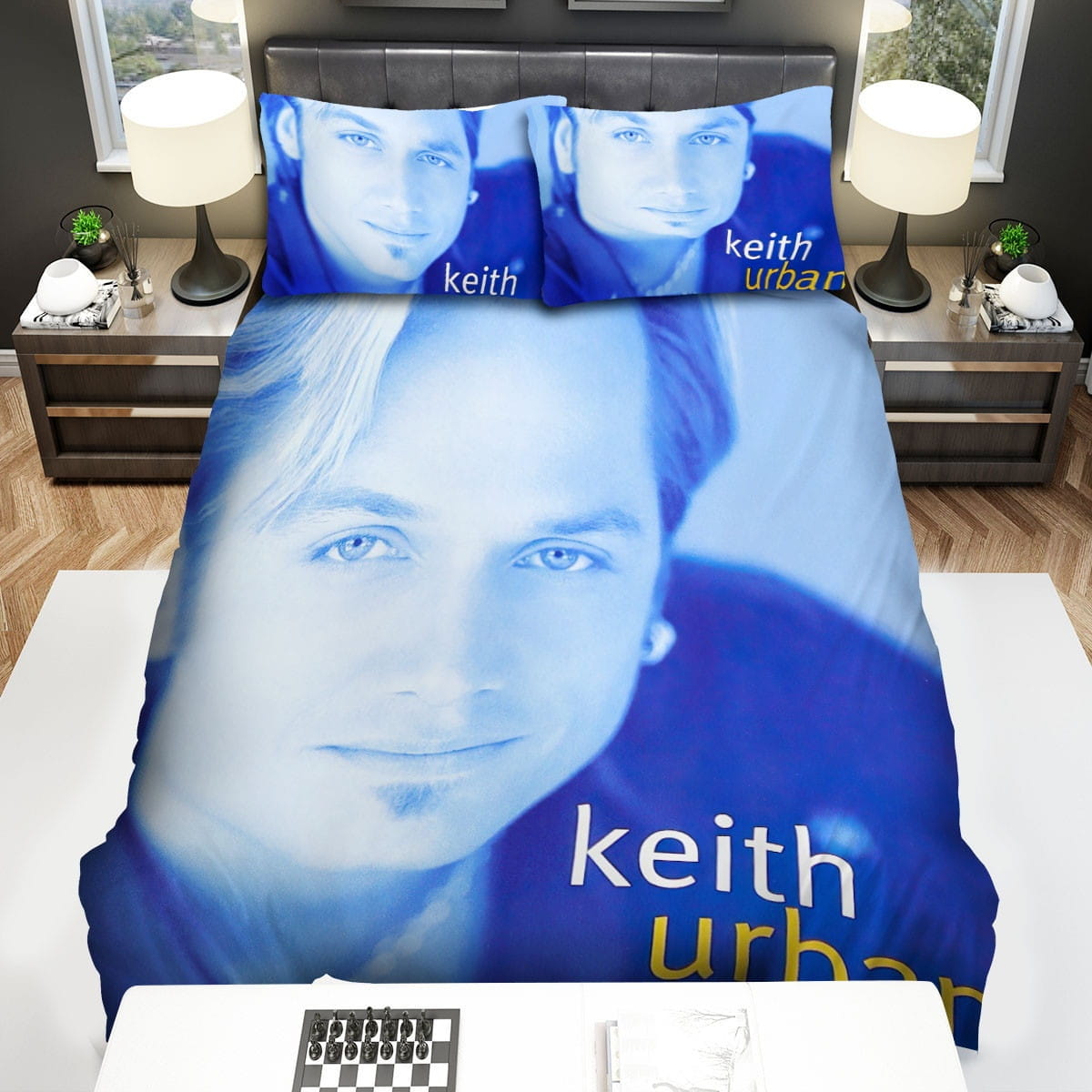 Keith Urban Decorative Bedding Sets with Duvet Cover, Flatsheet, Pillowcases