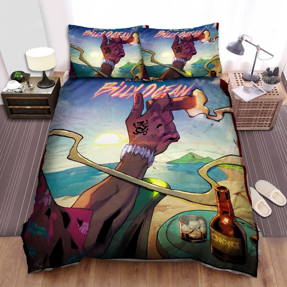 Keith Sweat Billyocean Bedding Sets Duvet Cover, Flatsheet, Pillowcase For Your Lover