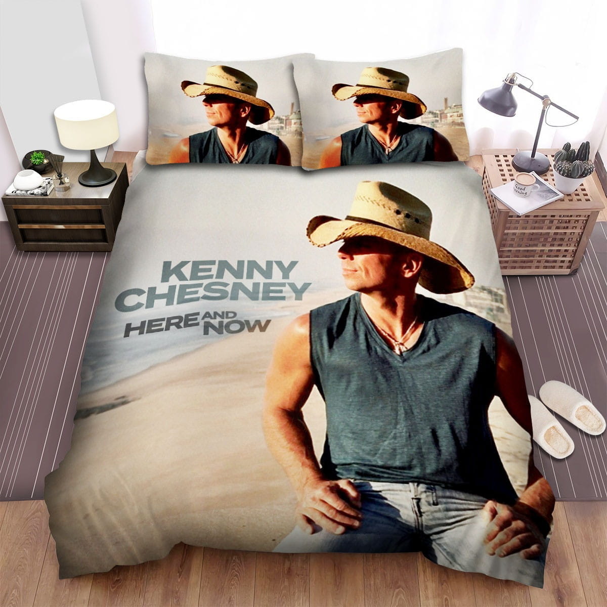 Kenny Chesney Here And Now Bedding Sets Duvet Cover, Flatsheet, Pillowcases For Every Bedroom