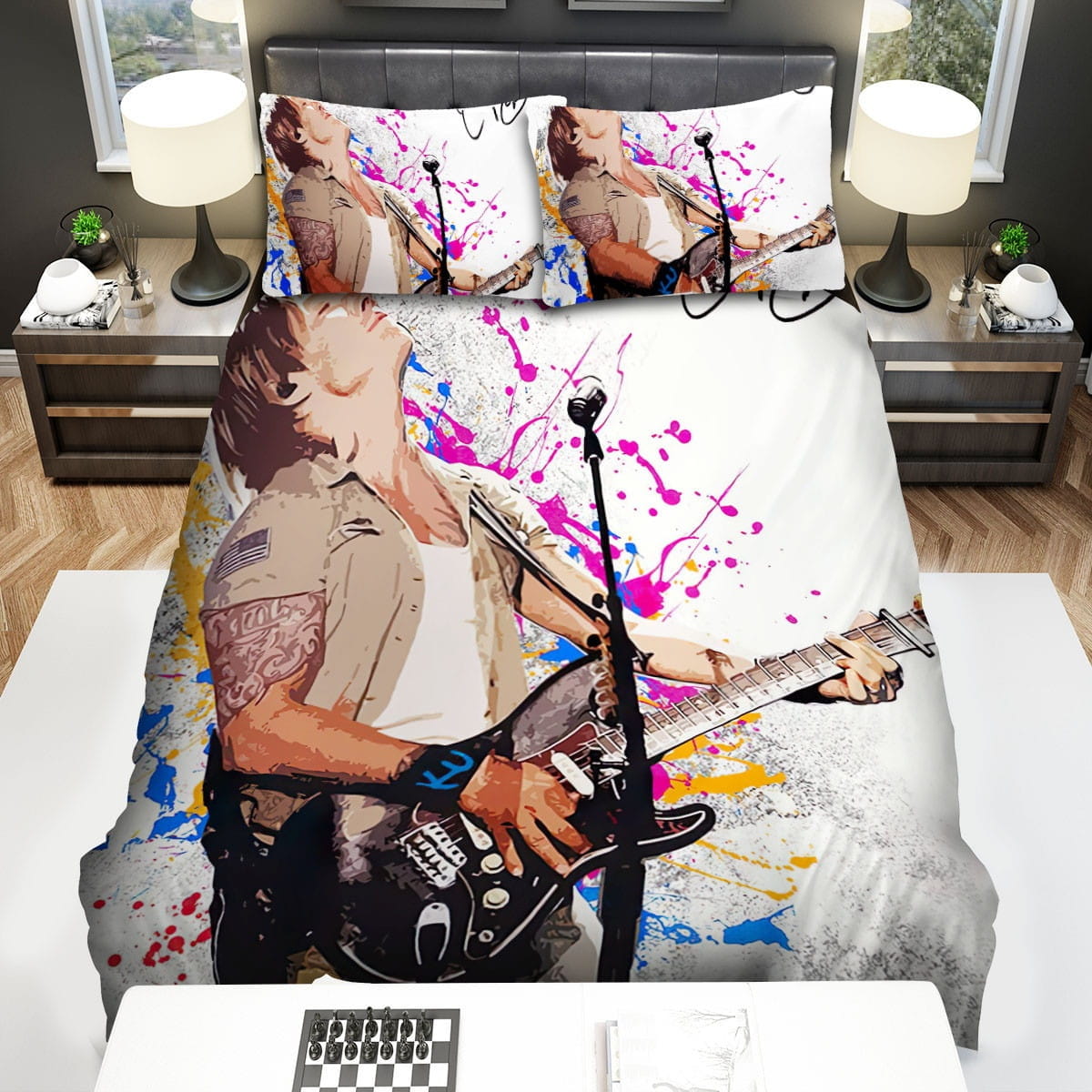 Keith Urban Bedding Sets, Flatsheet Gift For Wife, Husband, Besties
