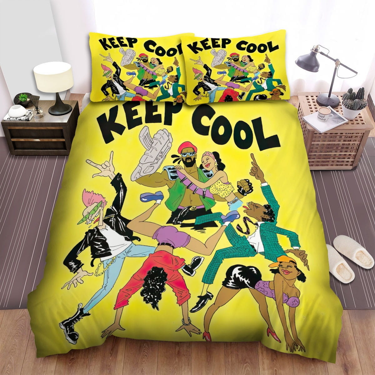 Keep Cool Major Lazer Bedding Sets Duvet Cover, Flatsheet, Pillowcase For Your Lover