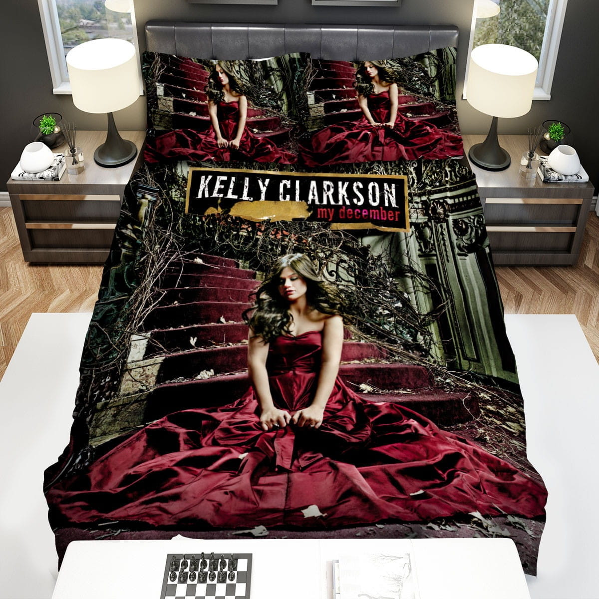Kelly Clarkson My December Bedding Sets, Flatsheet Gift For Wife, Husband, Besties