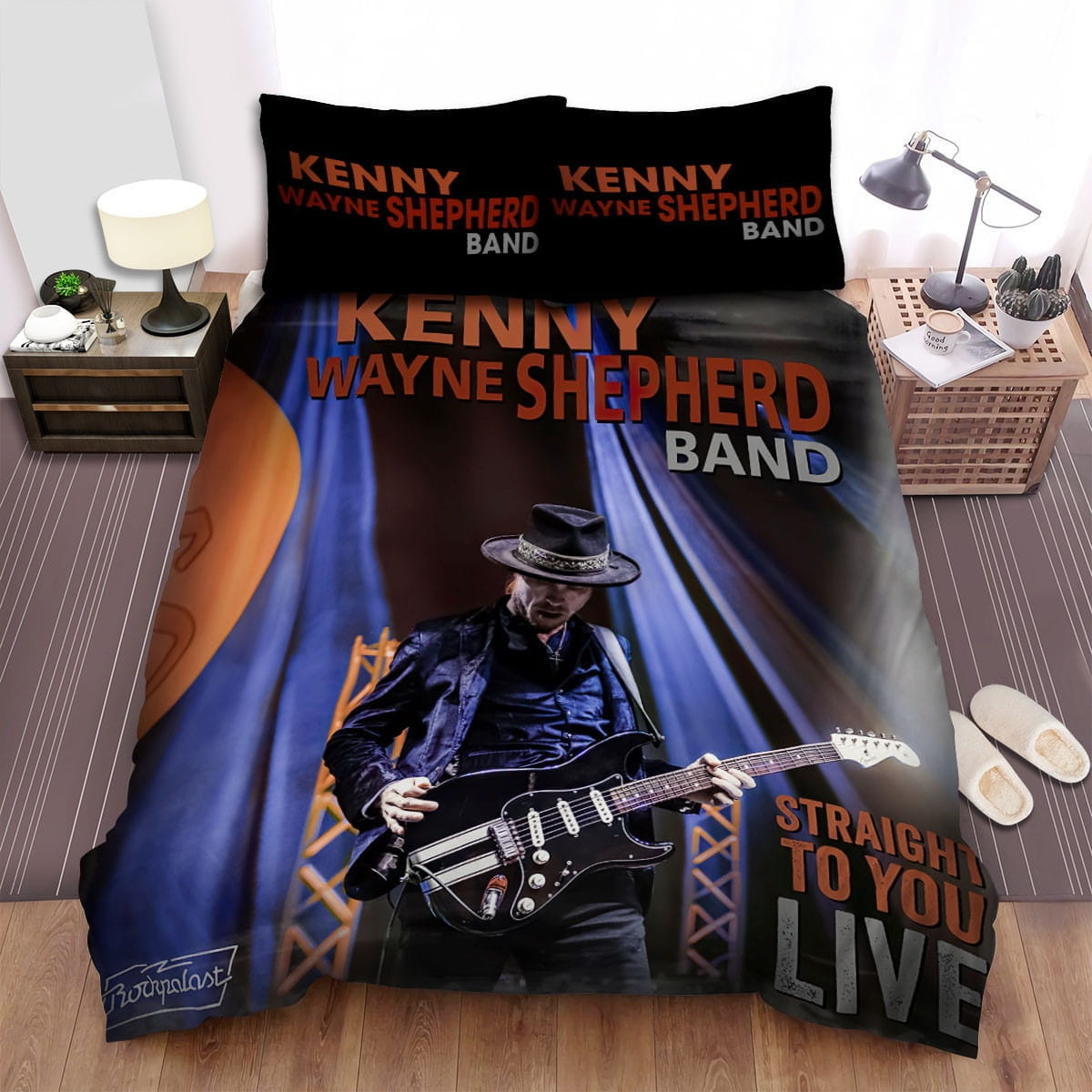 Kenny Wayne Shepherd Decorative Bedding Sets with Duvet Cover, Flatsheet, Pillowcases