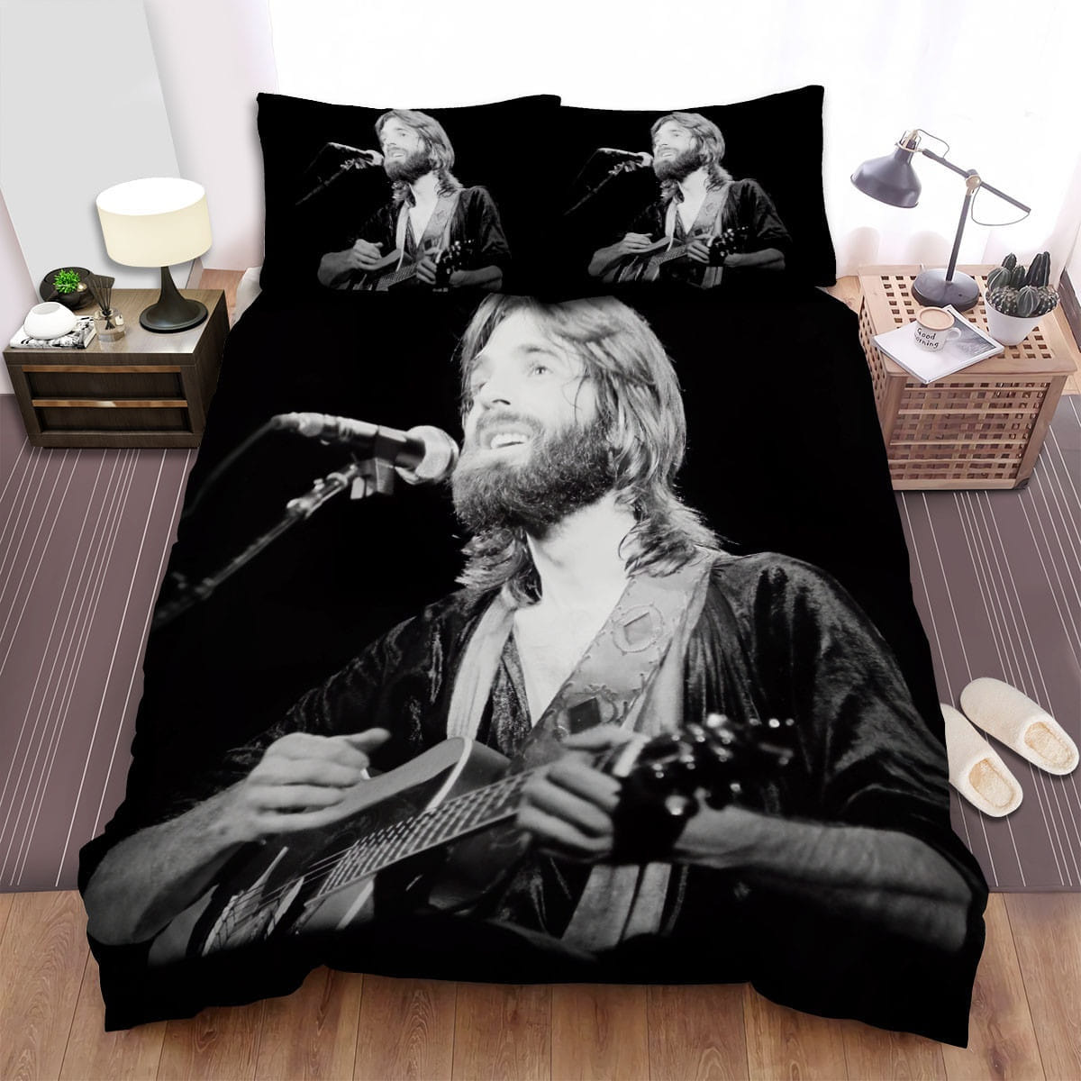 Kenny Loggins Singing Bedding Sets, Flatsheet Gift For Wife, Husband, Besties