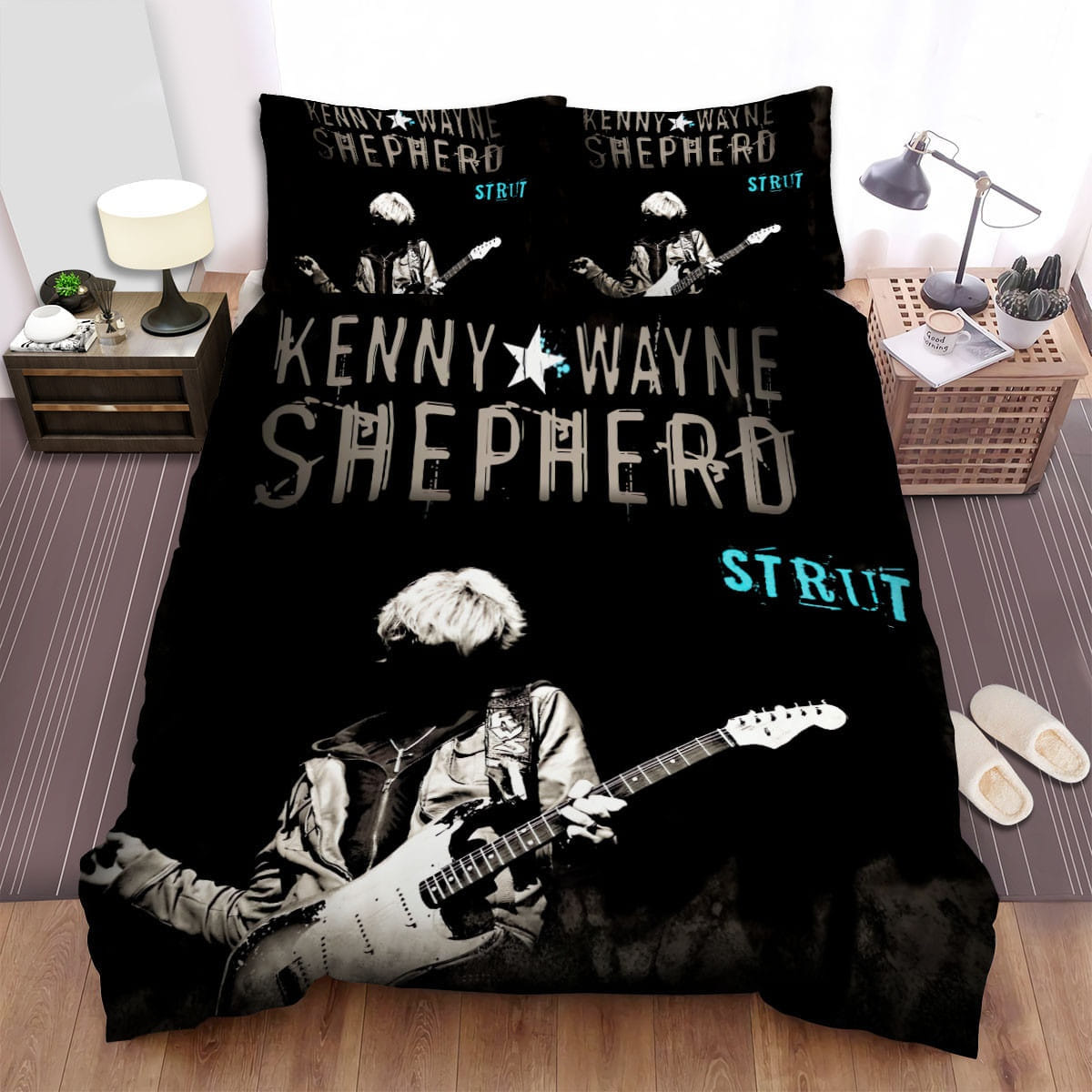Kenny Wayne Shepherd Strut Bedding Sets, Flatsheet Gift For Wife, Husband, Besties