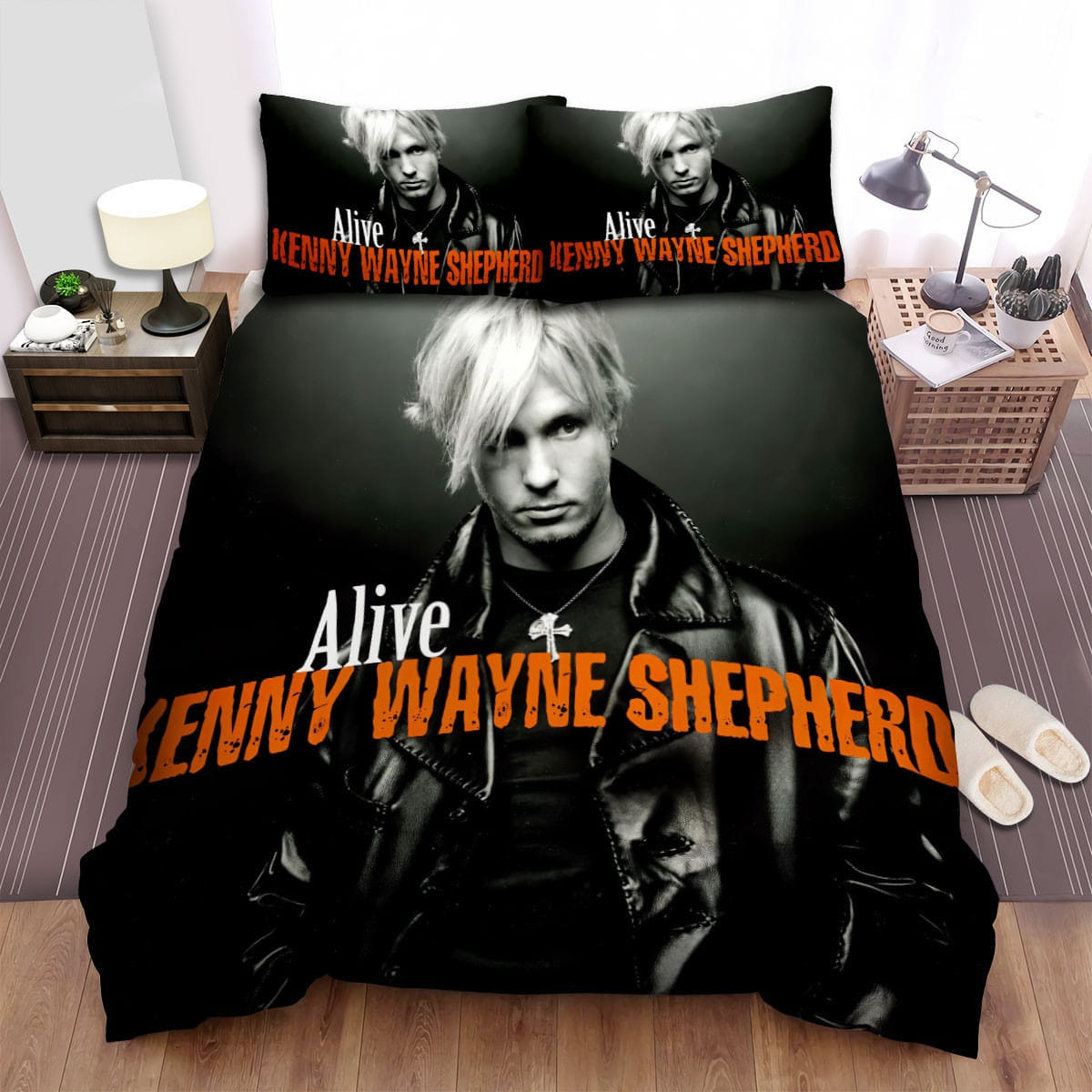 Kenny Wayne Shepherd Alive Bedding Sets Duvet Cover, Flatsheet, Pillowcase For Your Lover