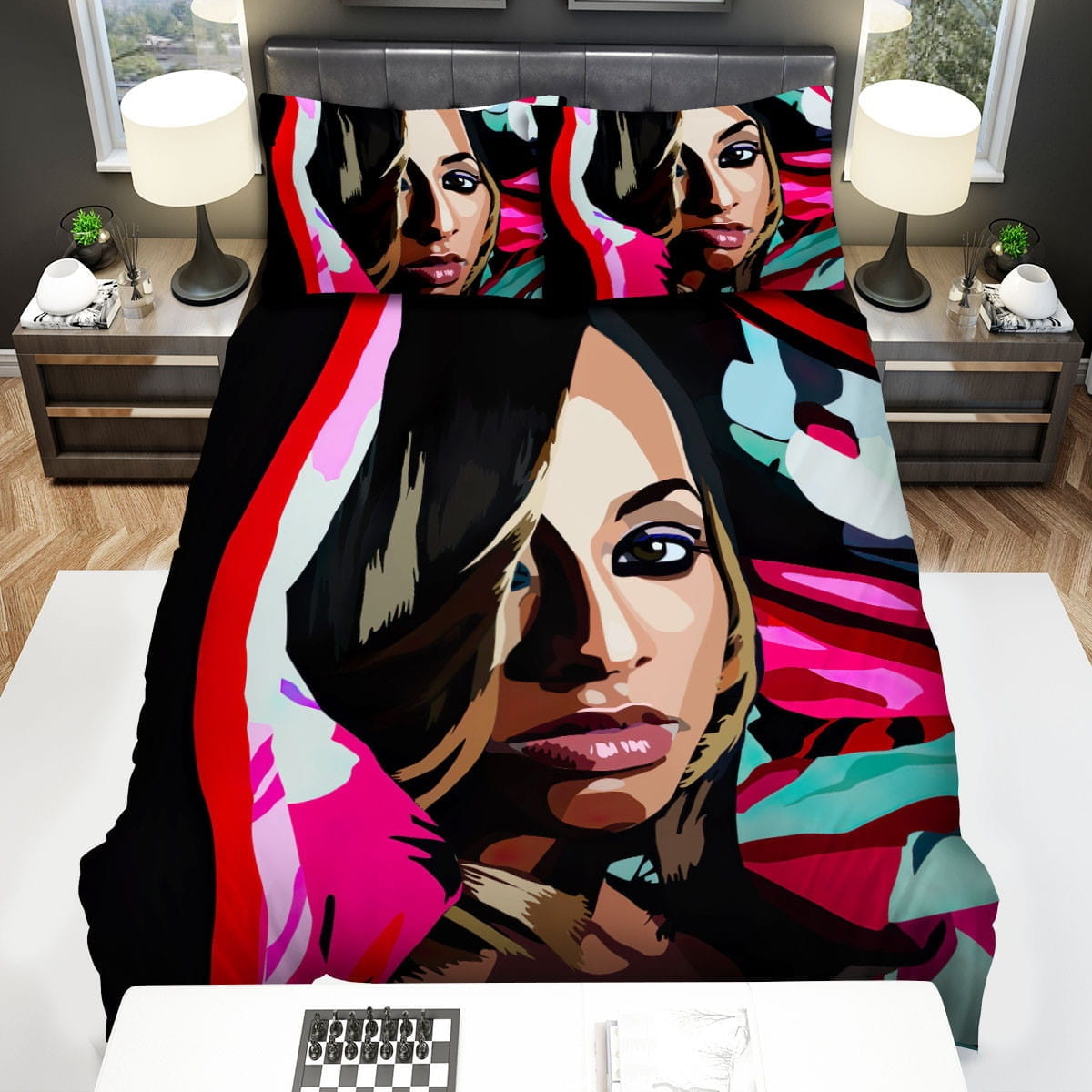 Keri Hilson Bedding Set, Gift For Christmas, Birthday, Thanksgiving