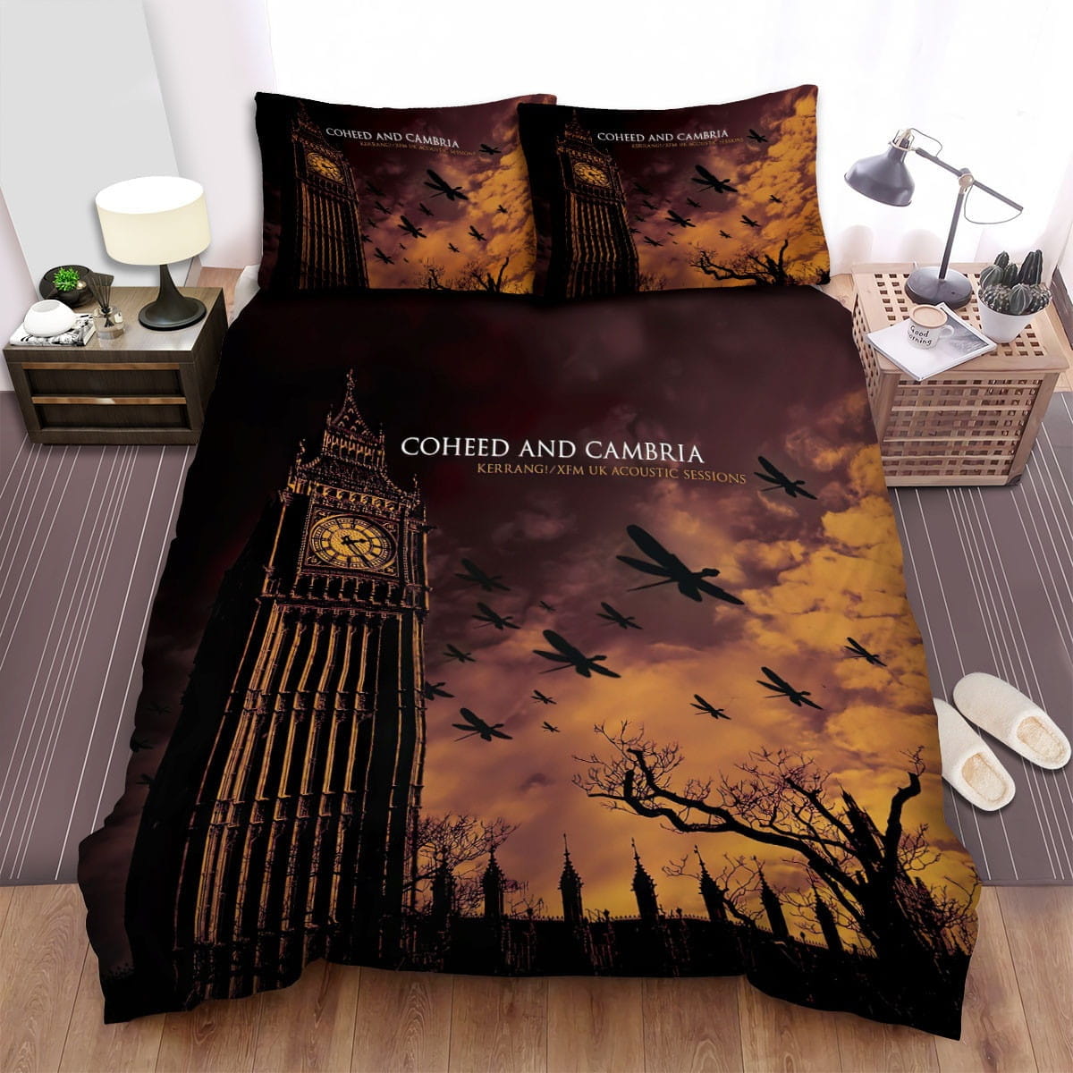 Kerrang Coheed And Cambria Bedding Sets Duvet Cover, Flatsheet, Pillowcases For Every Bedroom