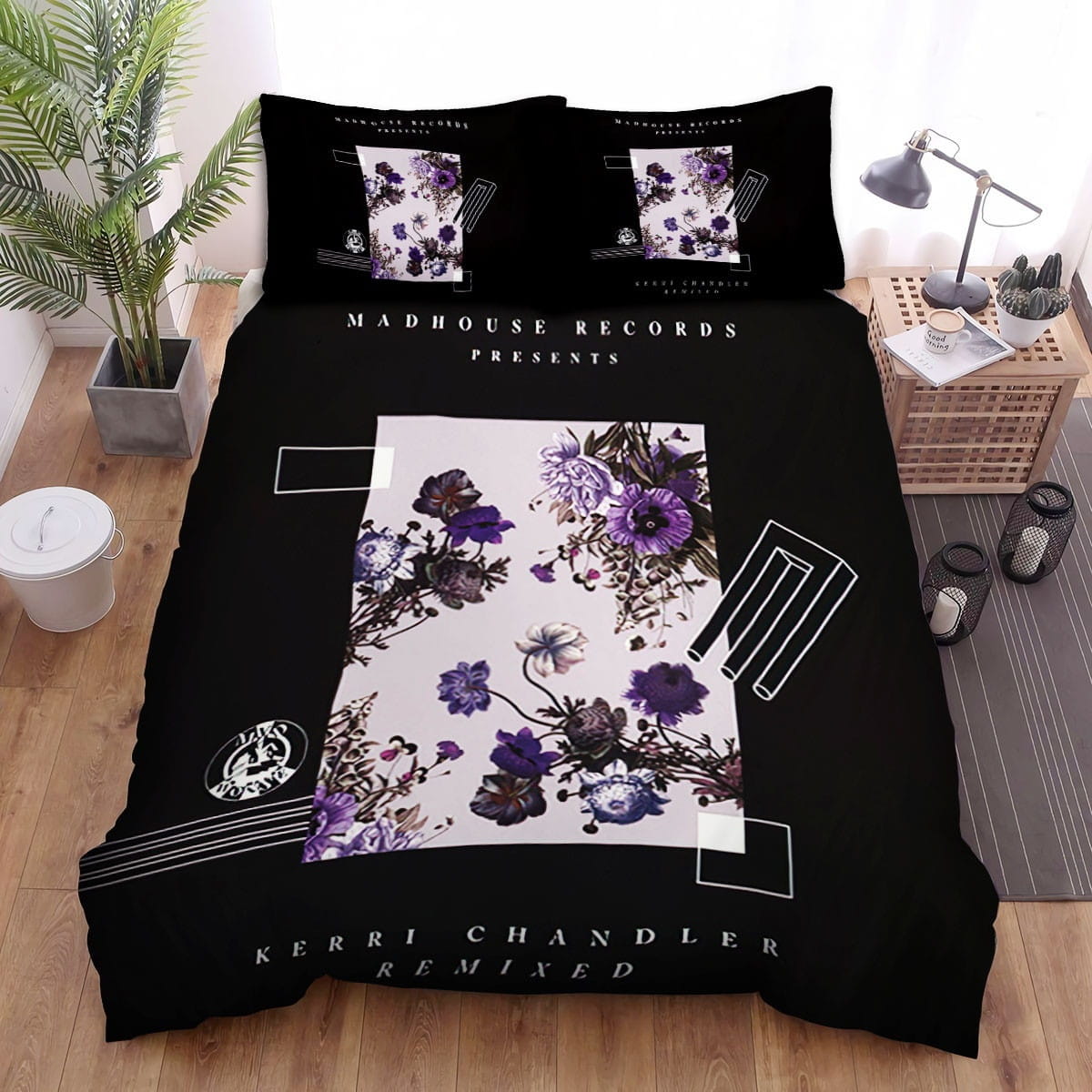 Kerri Chandler Powder Decorative Bedding Sets with Duvet Cover, Flatsheet, Pillowcases