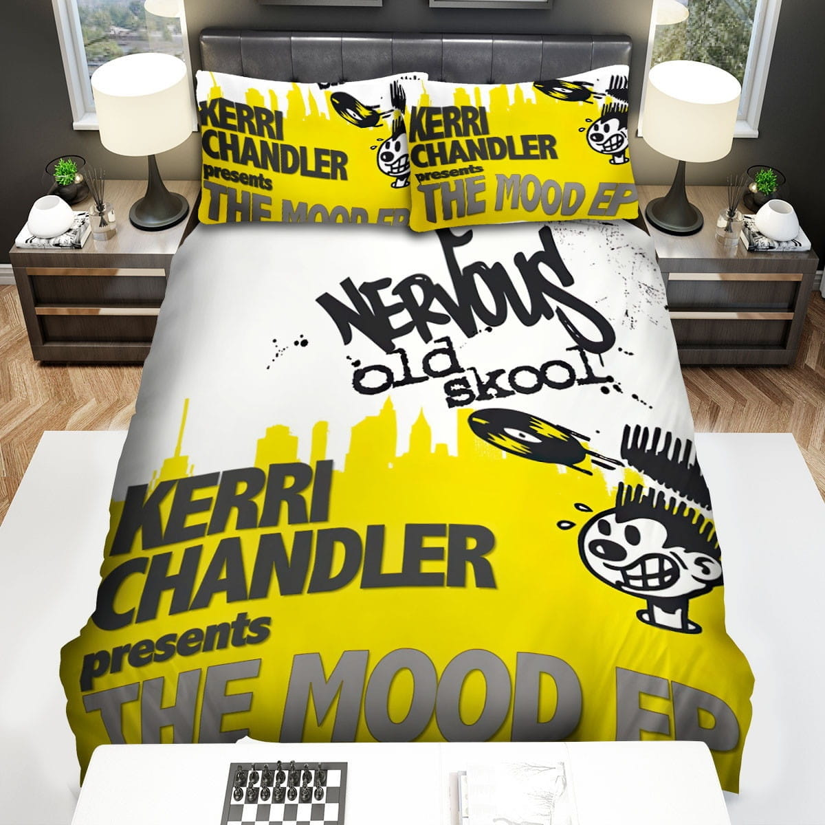 Kerri Chandler The Mood Ep Bedding Sets Duvet Cover, Flatsheet, Pillowcases Perfect Gift For Fans