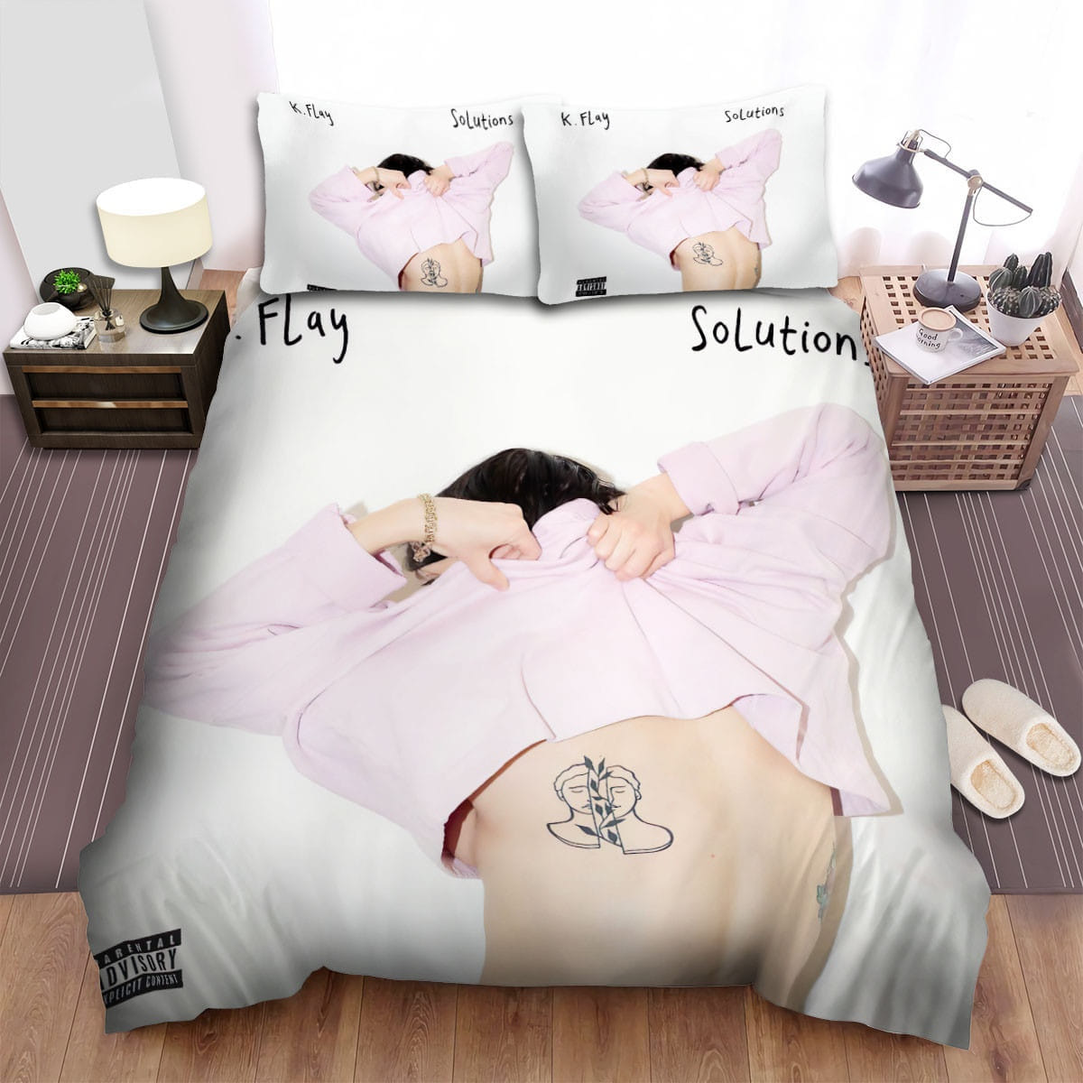 K.Flay Solutions Bedding Sets Duvet Cover, Flatsheet, Pillowcase For Your Lover
