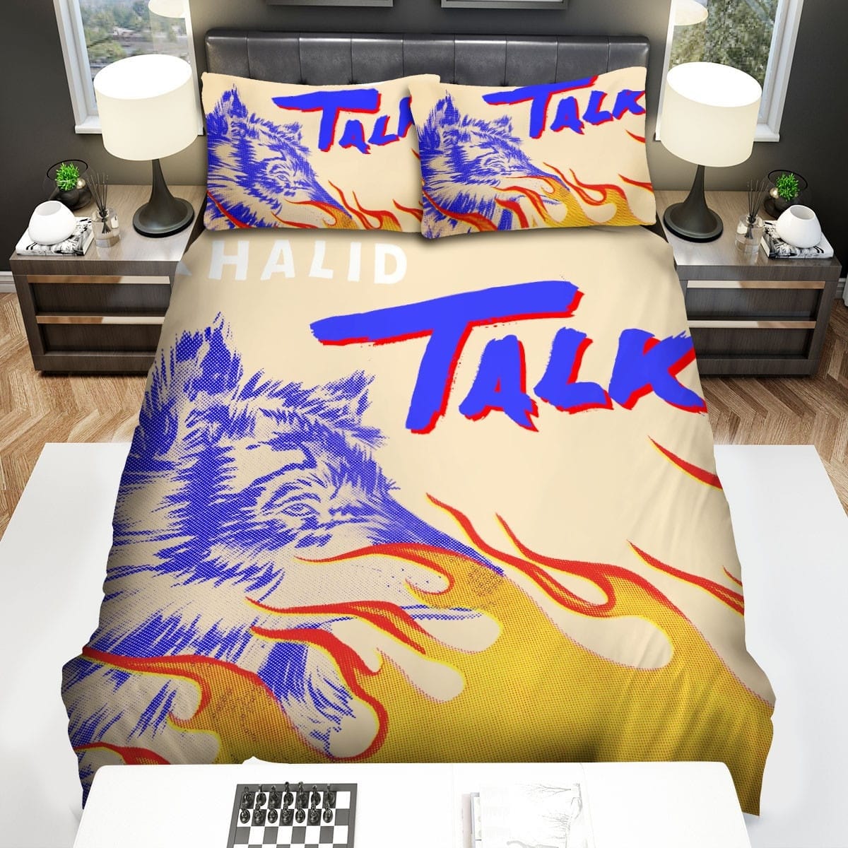 Khalid Talk Cover Bedding Sets Duvet Cover, Flatsheet, Pillowcases Perfect Gift For Fans