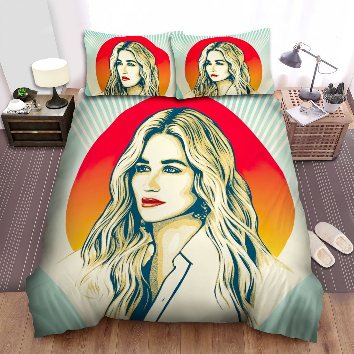 Kesha Here Come The Change Bedding Set, Gift For Christmas, Birthday, Thanksgiving